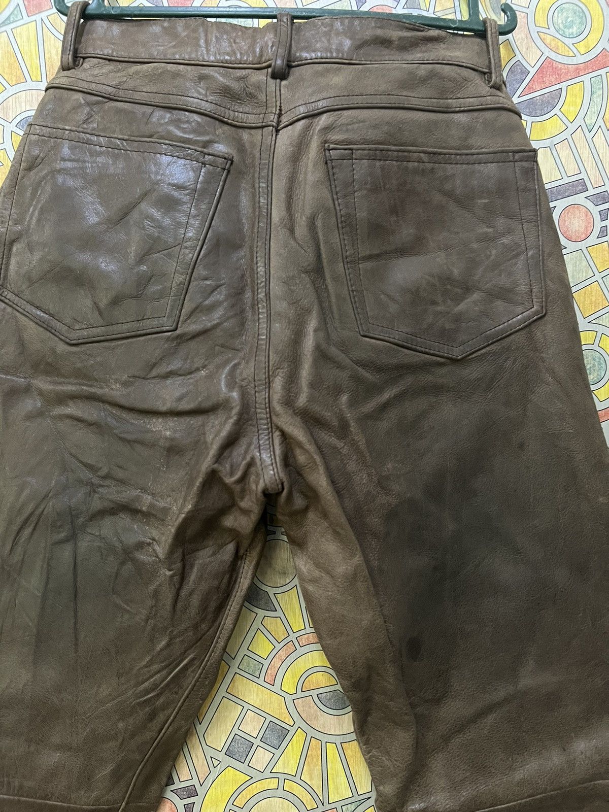 Leather Pants LEATHER *M UNTITLED Size US 31 - 6 Thumbnail