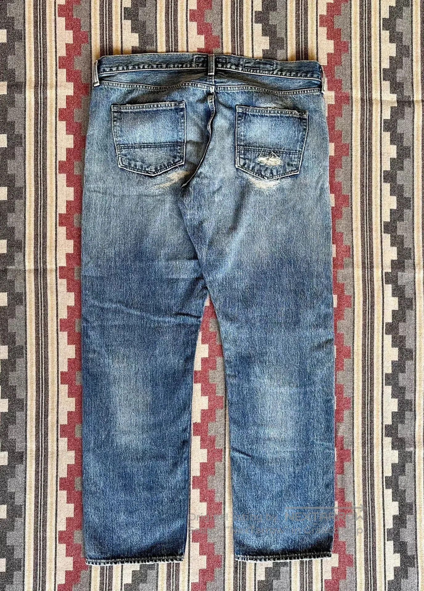 FDMTL fdmtl slim fit denim distressed jeans. Size US 36 / EU 52 - 2 Thumbnail