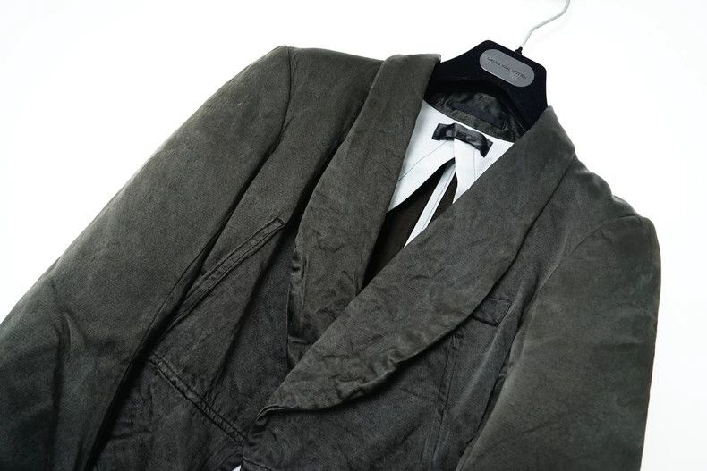 Comme des Garcons Comme des Garcons Silk Blended Cutter Sleeve Jacket Size US S / EU 44-46 / 1 - 3 Thumbnail