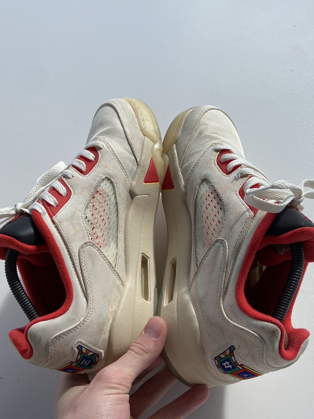 Jordan Brand Air Jordan 5 Retro Low Beige DD2240-100 Size US 9.5 / EU 42-43 - 21 Thumbnail