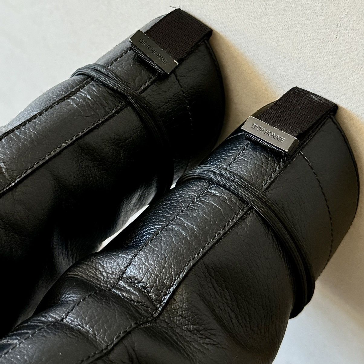 Dior Dior - Hedi Slimane - AW07 “Navigate”- Leather Combat Boots Size US 9 / EU 42 - 21 Thumbnail