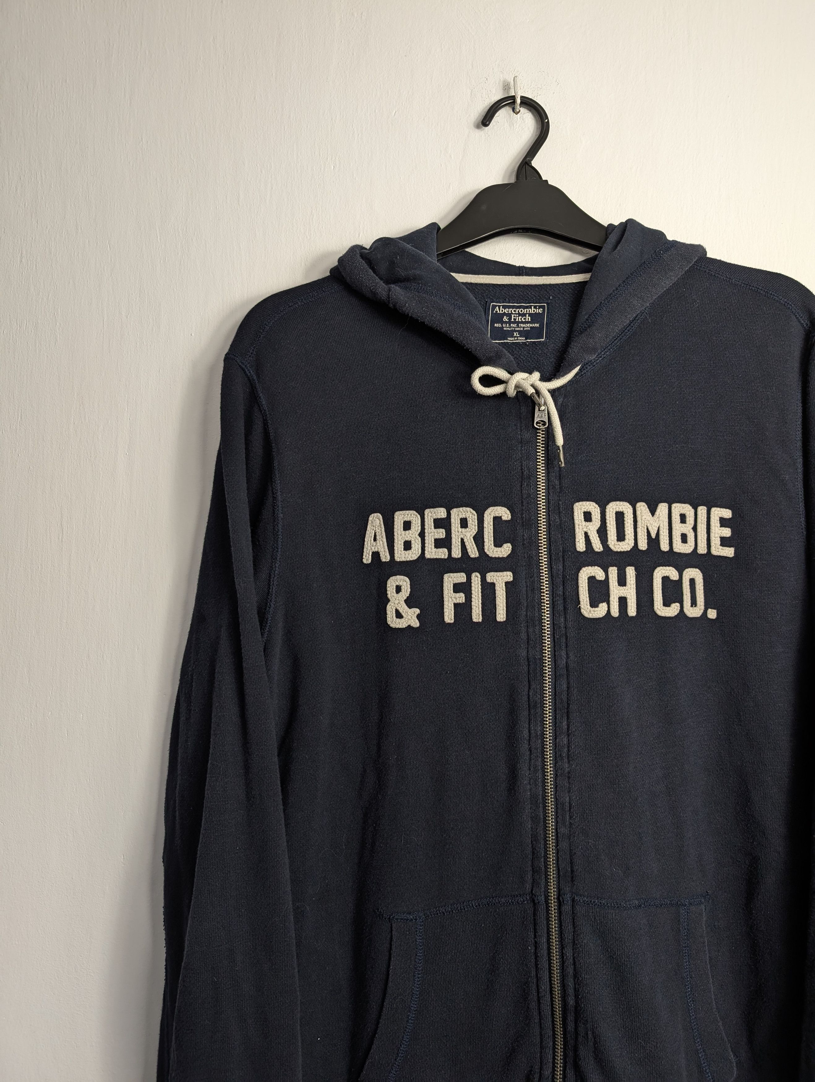 Abercrombie & Fitch Abercrombie & Fitch Zip-up Hoodie Sweatshirt Size US XL / EU 56 / 4 - 2 Thumbnail