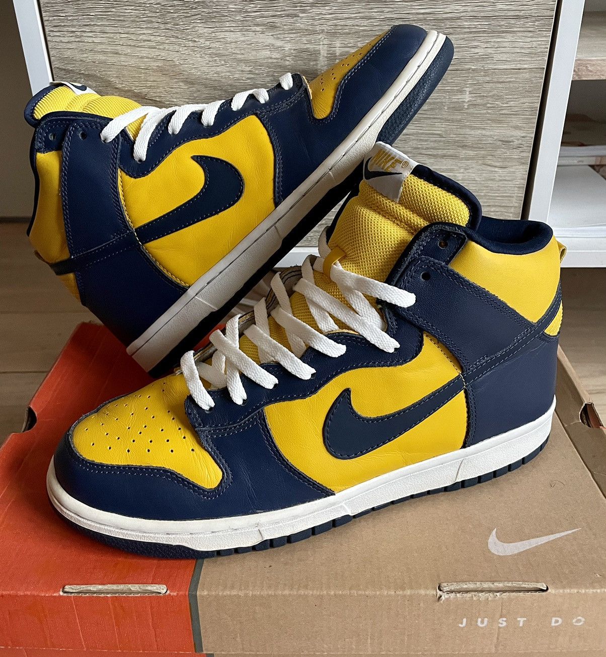 2003 Nike Dunk High 'Michigan'