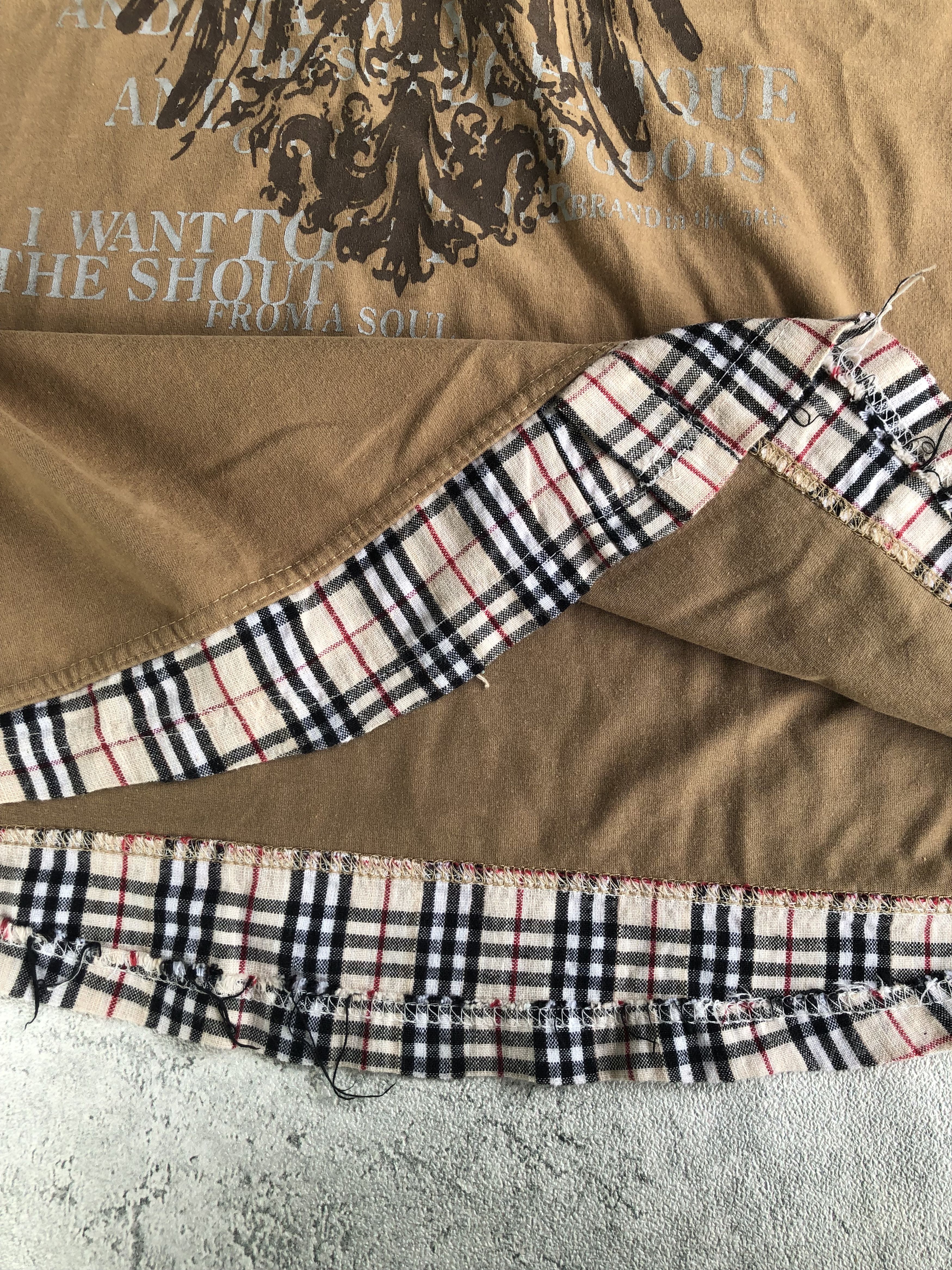 Japanese Brand Japanese Poem Double Layer Gothic Rock Punk Y2K Style Size US M / EU 48-50 / 2 - 7 Thumbnail