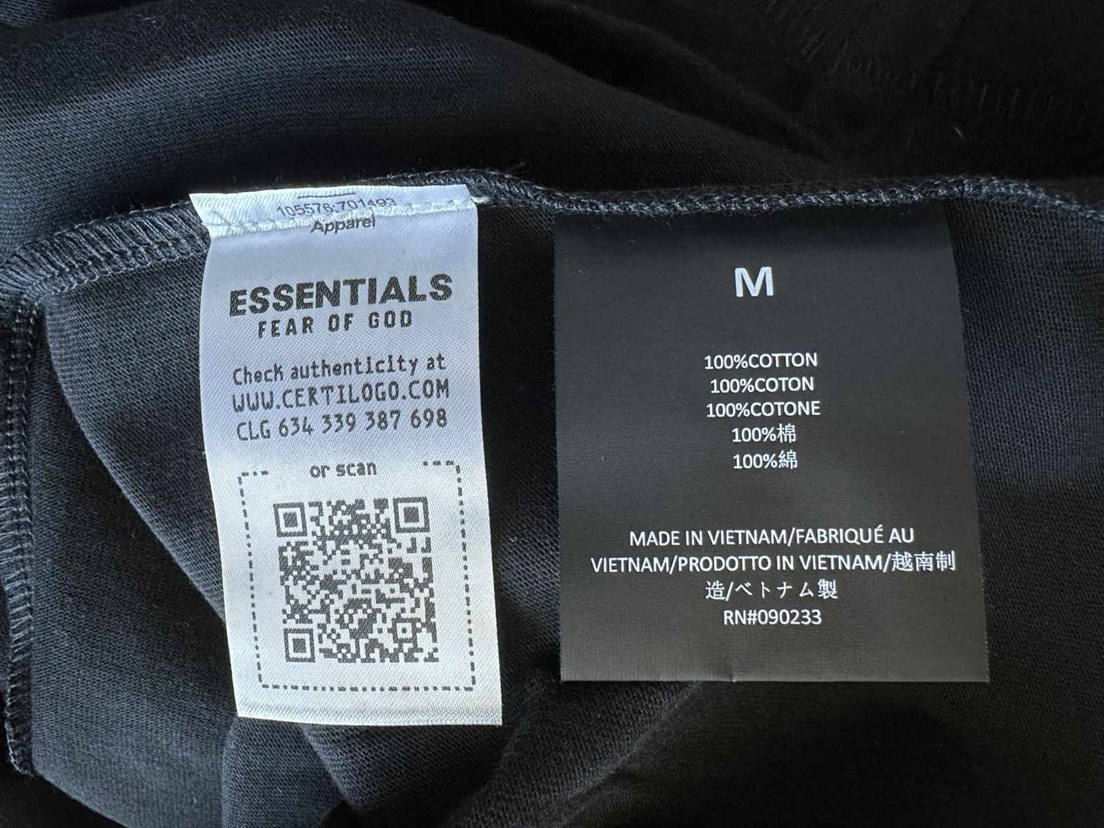 Essentials Fear of God Essentials FW24 T-shirt Black Size US M / EU 48-50 / 2 - 7 Thumbnail