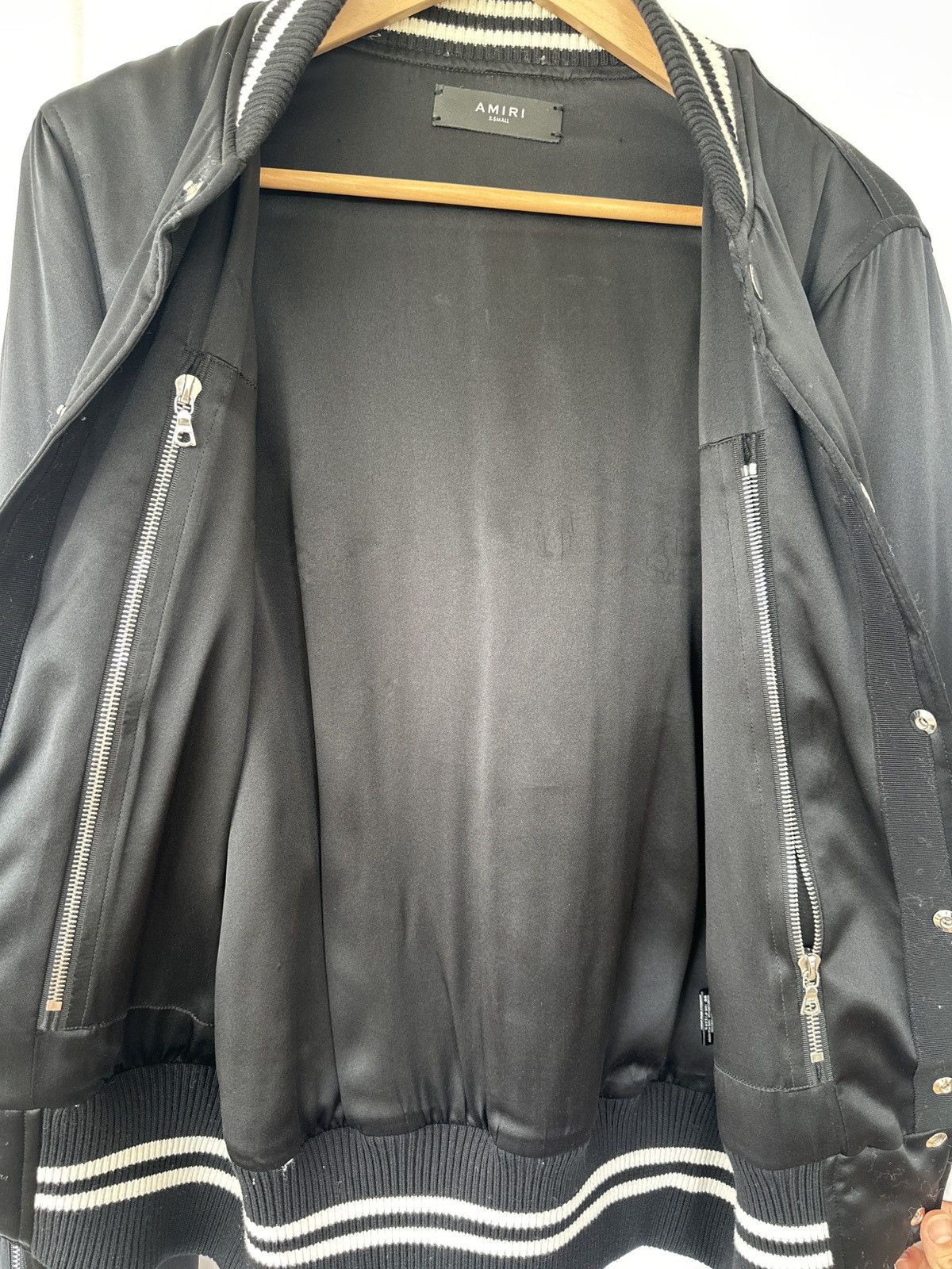 Amiri Amiri Silk Bomber Size US S / EU 44-46 / 1 - 6 Thumbnail