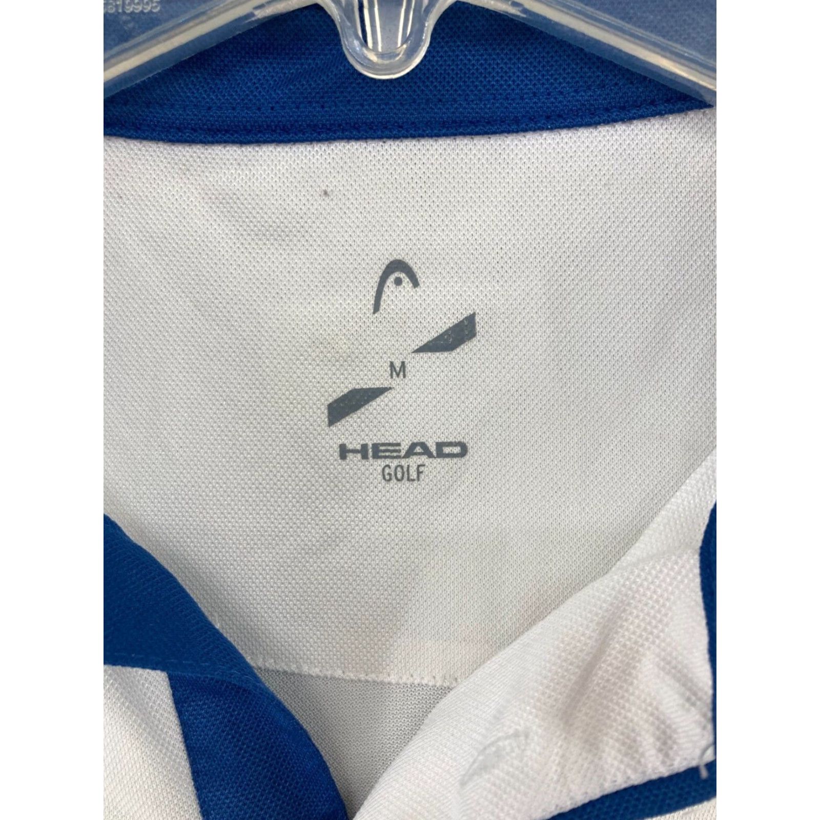 Vintage HEAD Polo Shirt Mens Long Sleeve Medium White Golf Shirt Size US M / EU 48-50 / 2 - 5 Thumbnail