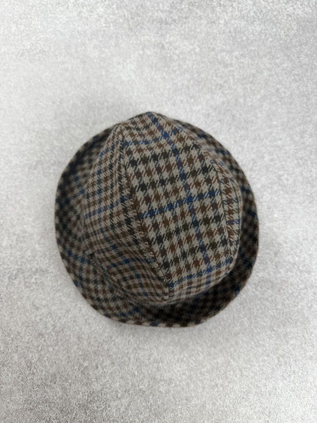 Harrods Vintage Shandon Harrods Fedora Wool Bucket Hat Size 56 Size ONE SIZE - 2 Thumbnail