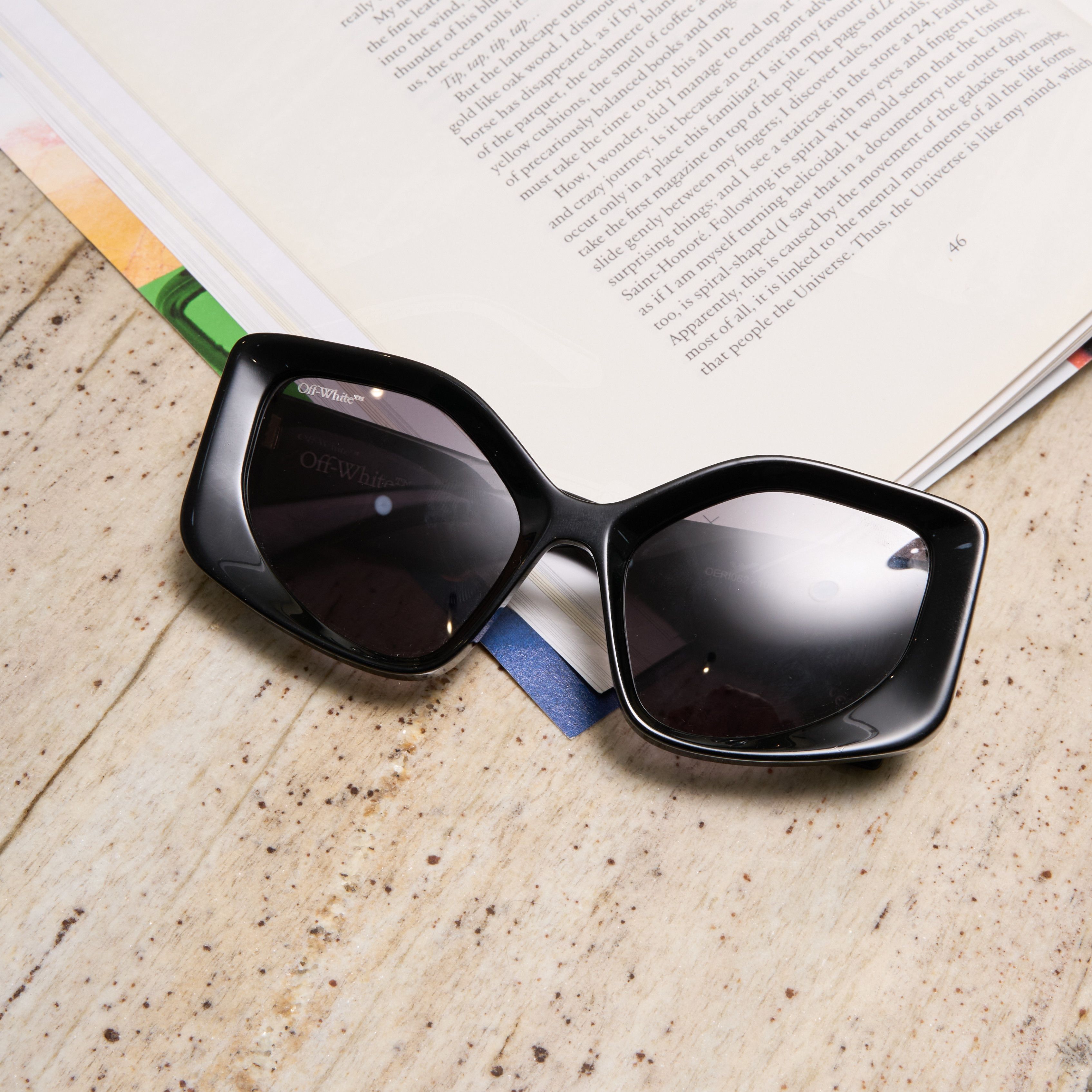 Off-White OFF WHITE DENVER SUNGLASSES BLACK DARK GREY Size ONE SIZE - 7 Thumbnail