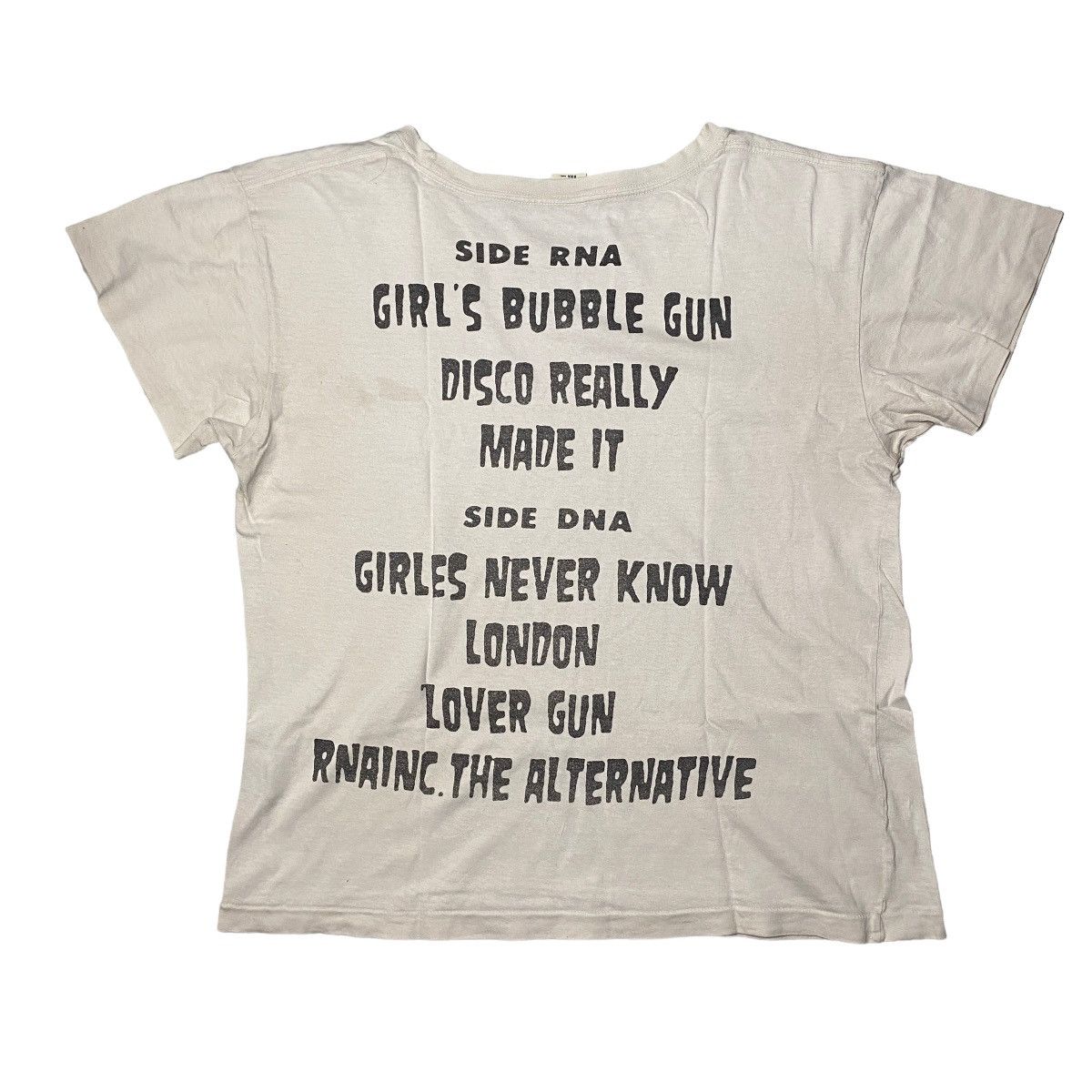 Hysteric Glamour 1990's Rna Inc Punk Girl Poem Gun Shirt Size US L / EU 52-54 / 3 - 10 Thumbnail