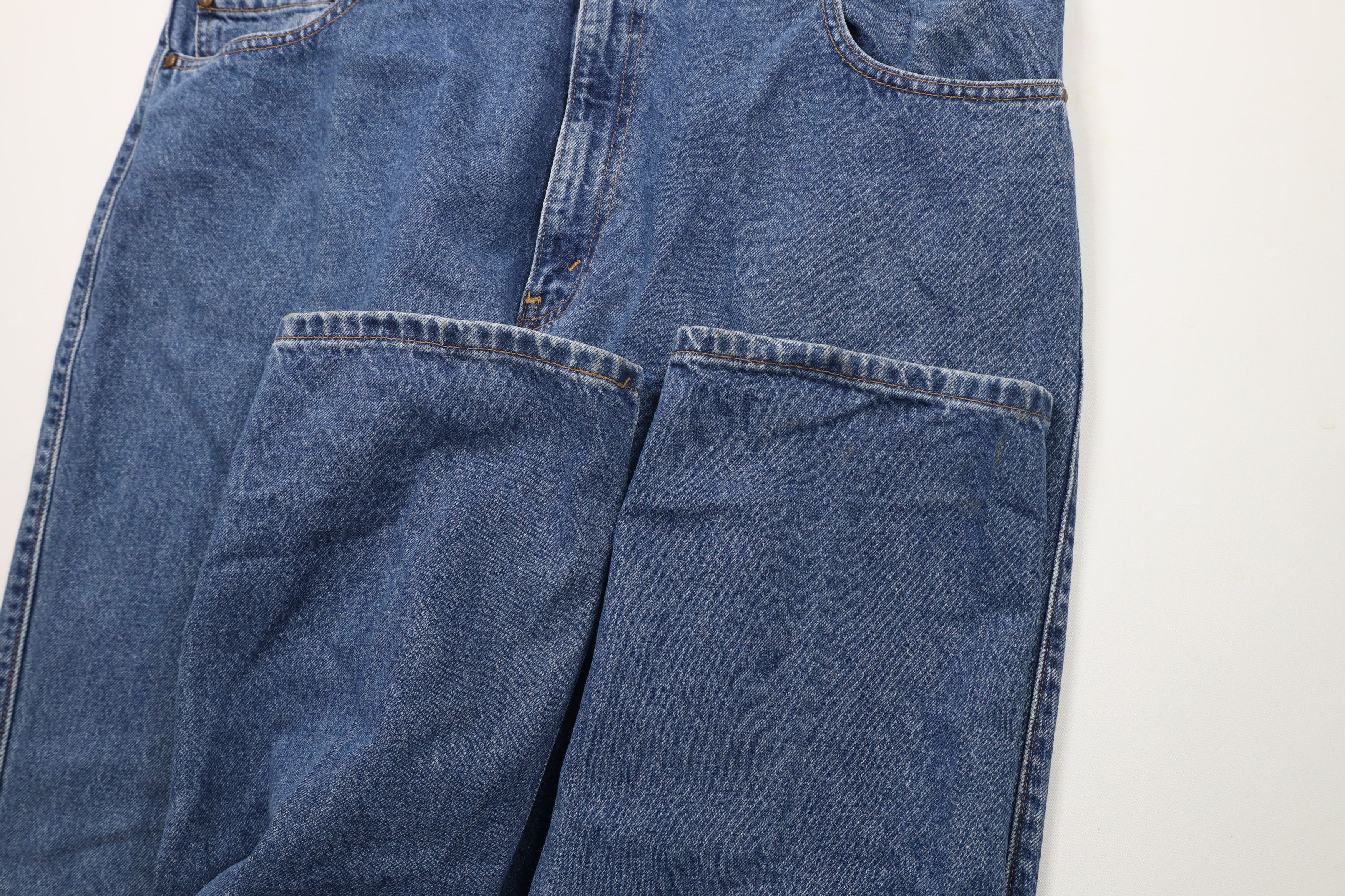 Levi's × Vintage Vintage 90s Levis 545 Loose Fit Denim Jeans Blue Cotton Size US 38 / EU 54 - 5 Thumbnail