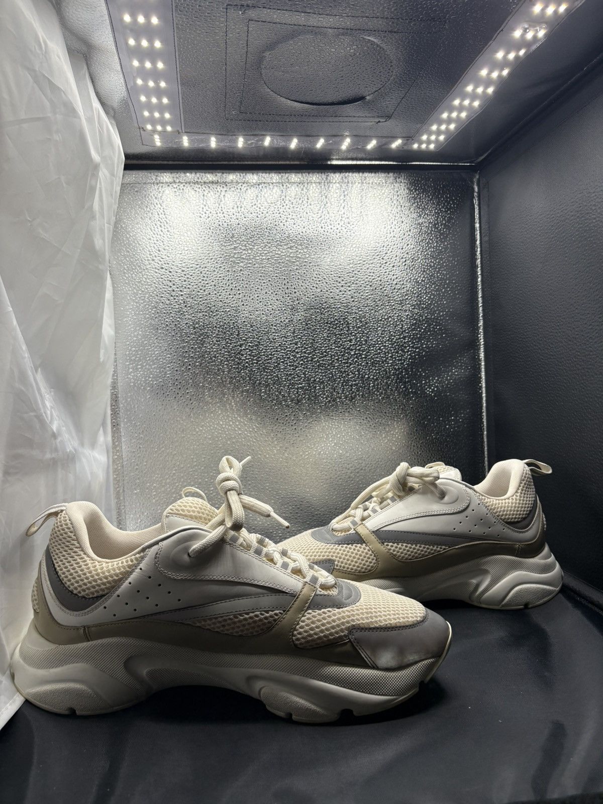 Dior Dior B22 Triple White 🔥 Size US 12 / EU 45 - 4 Thumbnail