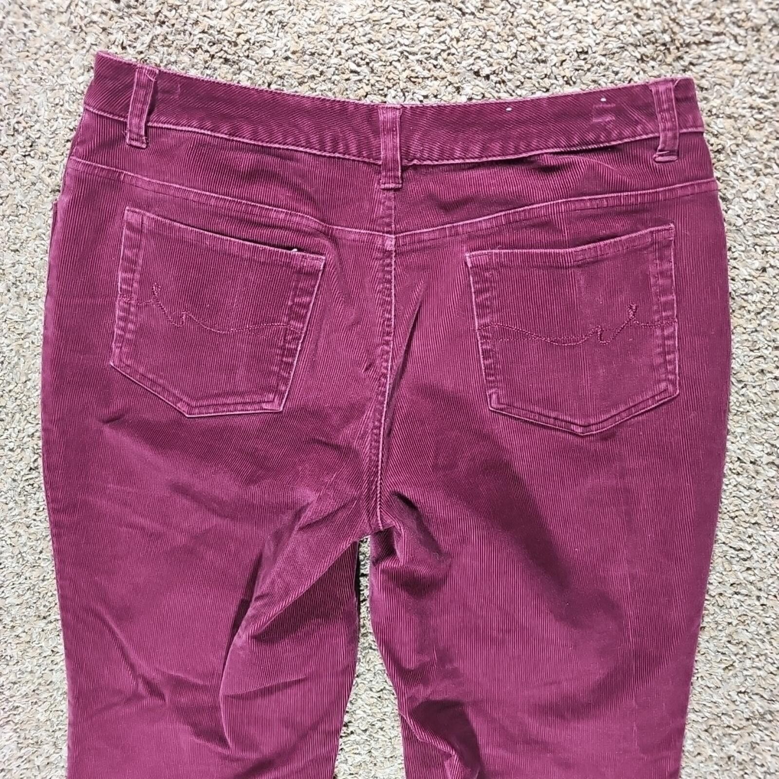 St. Johns Bay St. John's Bay Pants Women's 12P Straight Corduroy Stretch Size 34" / US 12 / IT 48 - 5 Thumbnail