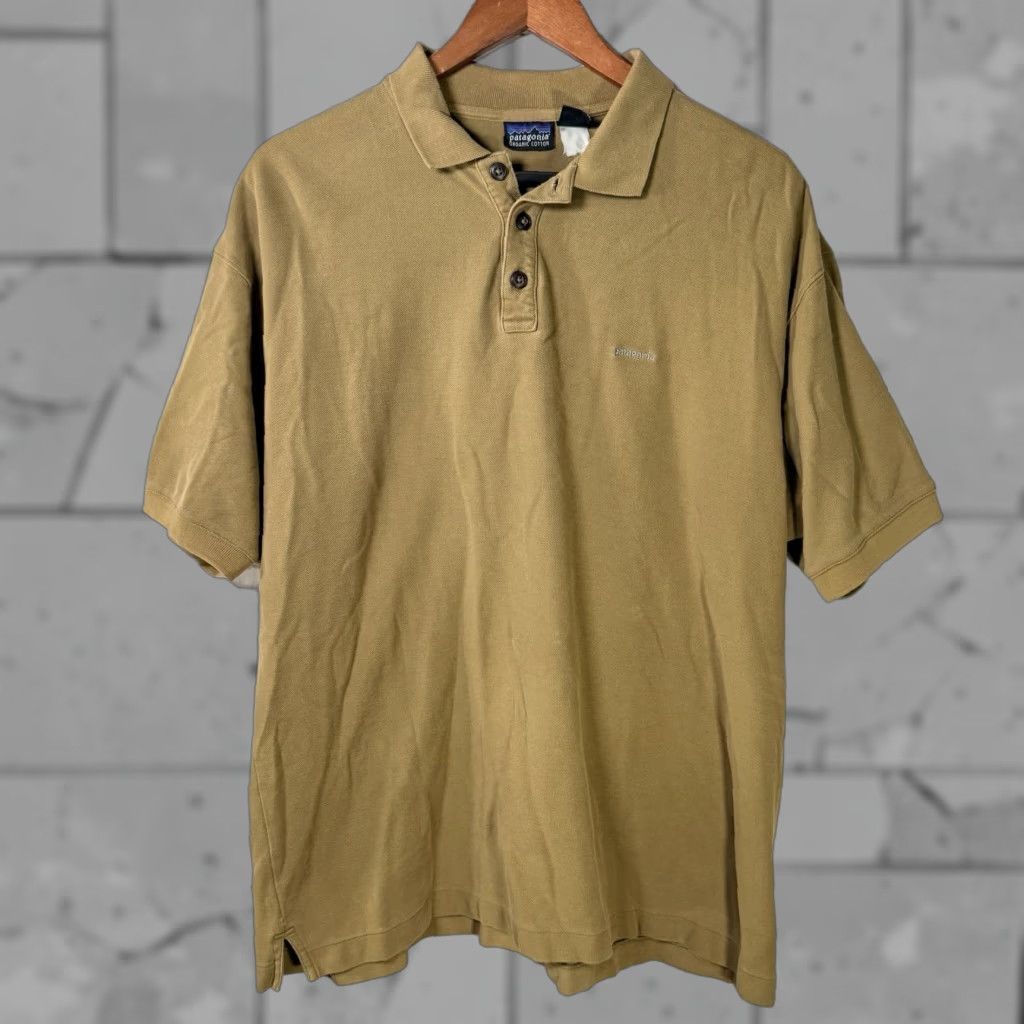 Patagonia Patagonia Shirt Mens Size L Cotton Blend Tan Polo Size US L / EU 52-54 / 3 - 1 Thumbnail