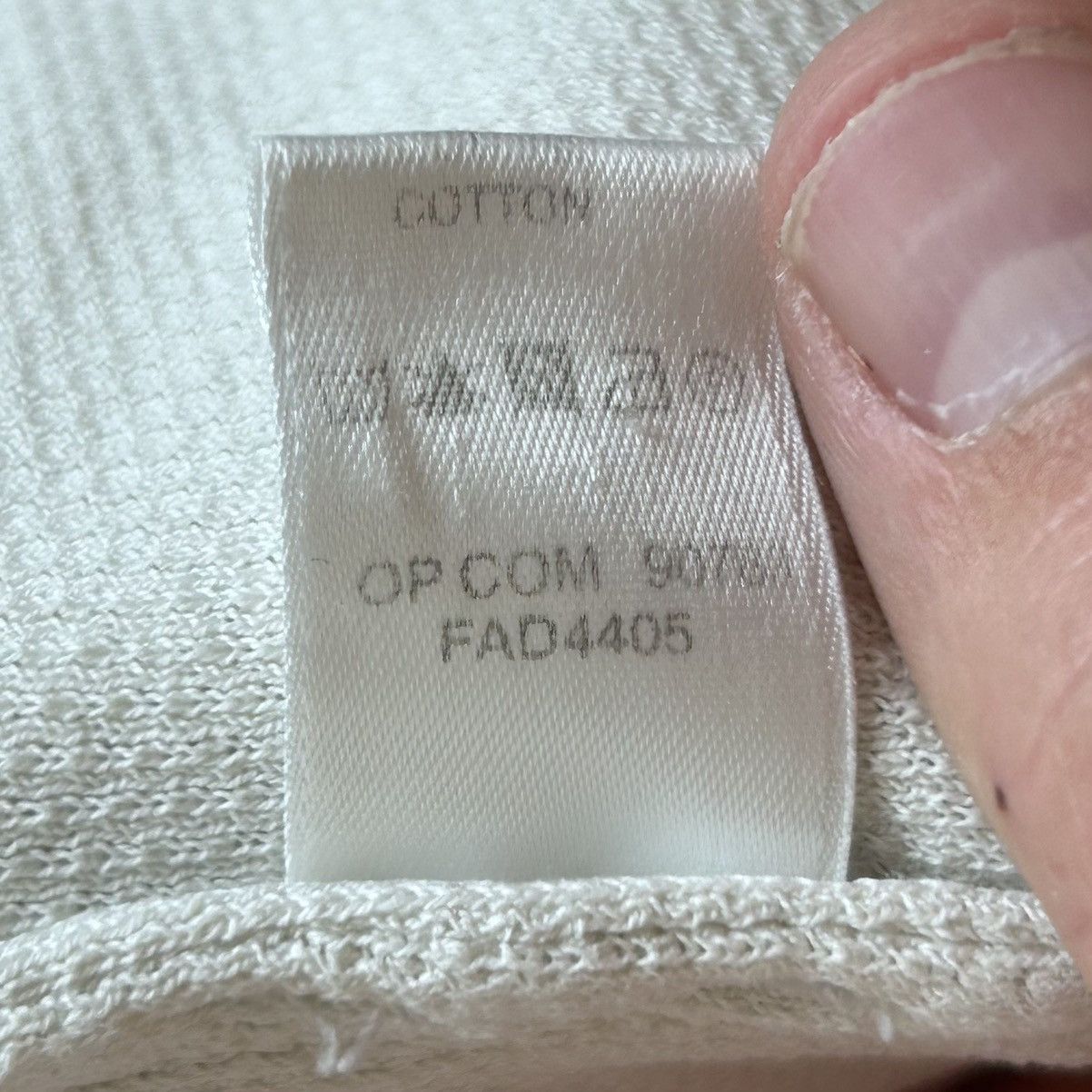 Loro Piana Luxury Loro Piana White Long-Sleeve Polo Made in Italy Size US XL / EU 56 / 4 - 10 Thumbnail