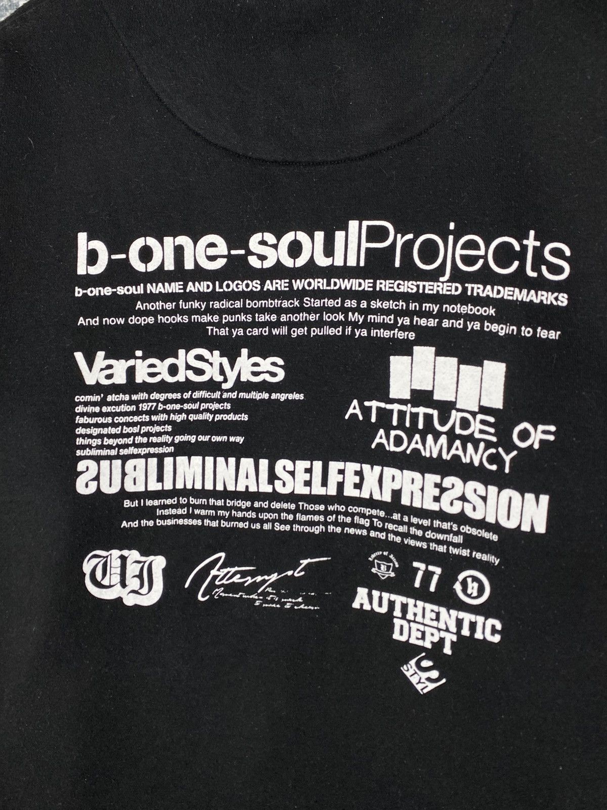 Designer Vintage B-One-Soul Project Crewneck Sweatshirts Size US L / EU 52-54 / 3 - 9 Thumbnail
