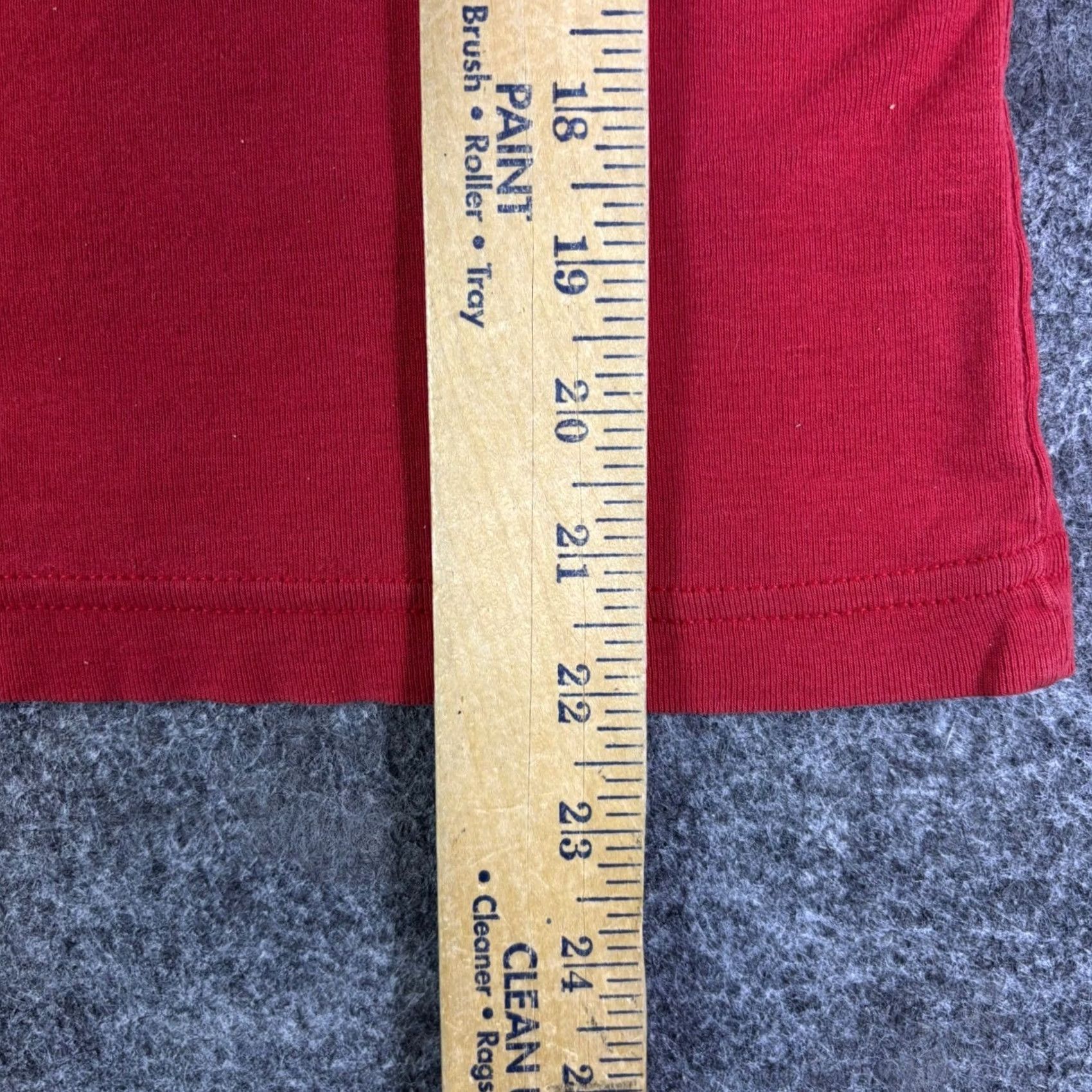Vintage Polo Jeans Co Ralph Lauren Red Embroidered Logo T-Shirt Small Star Graphic Tee Women Short Sleeve Crew Neck Jersey Cotton Casual Logo Stars 2010s Size S / US 4 / IT 40 - 4 Thumbnail