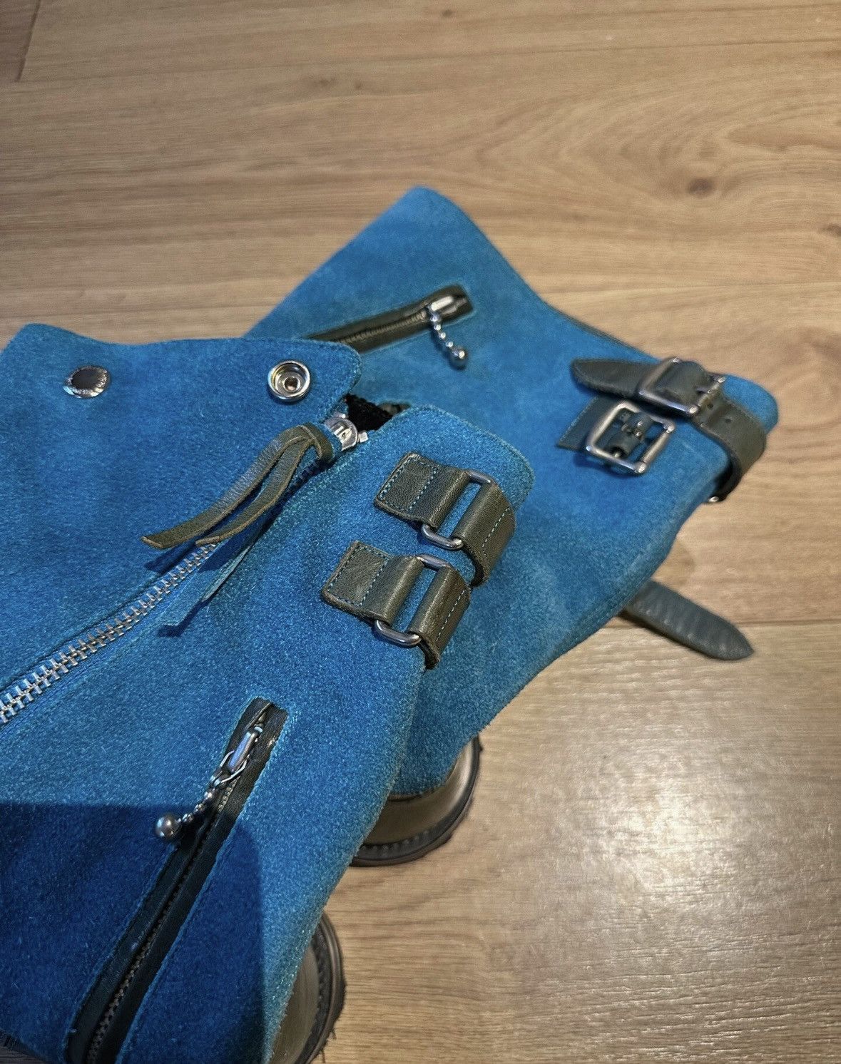 Number (N)ine Number (N)ine x Foot the Coacher 09AW Archive Suede Boots Size US 8 / EU 41 - 3 Thumbnail