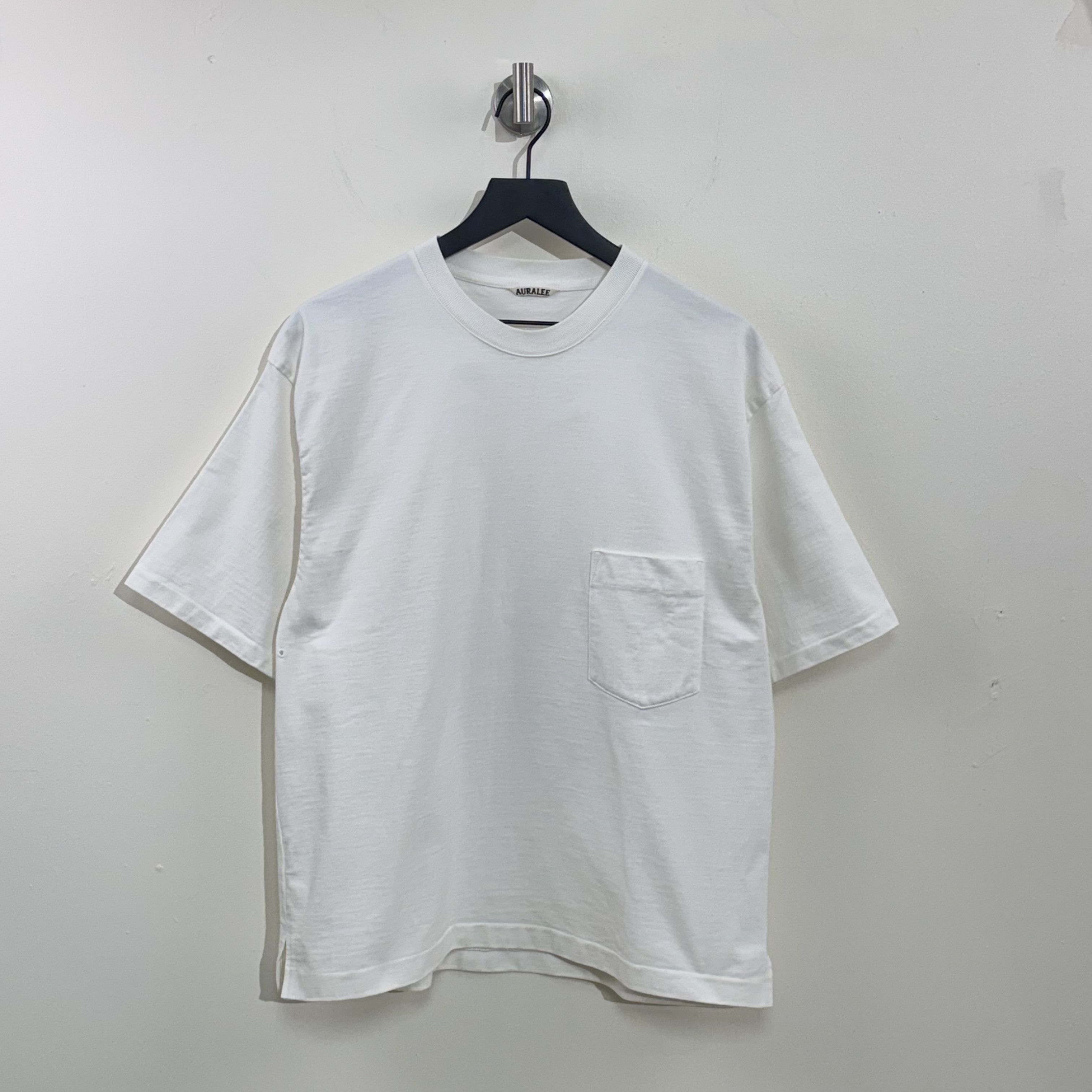 Auralee Auralee Heavyweight Pocket T-Shirt (Off White) | Grailed