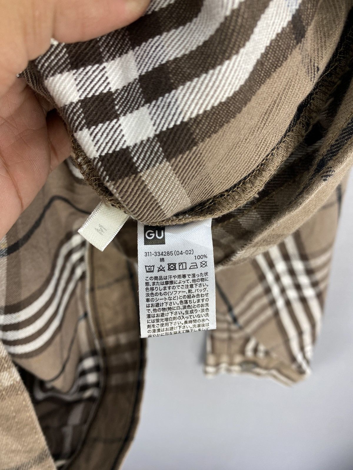 GU GU Nova Check Double Pocket Button Up Jacket Size US L / EU 52-54 / 3 - 10 Thumbnail