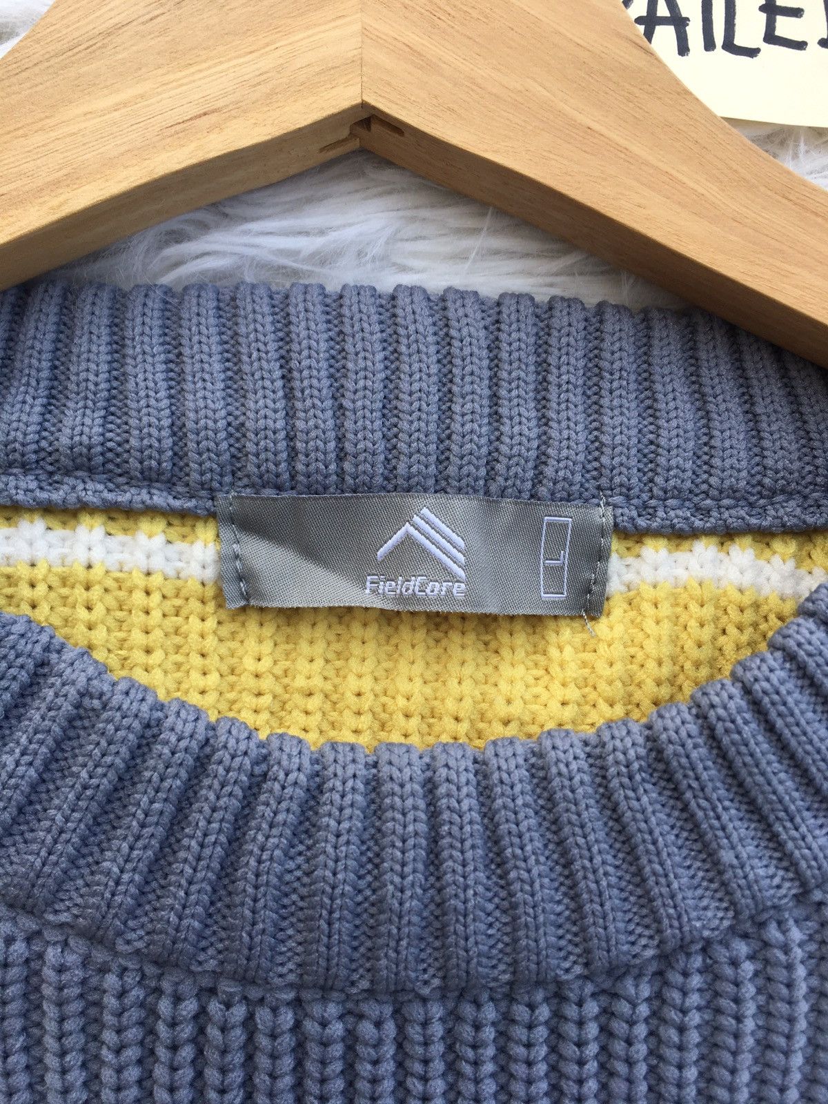 Japanese Brand Rare Fieldcore Stripes Sweater Size US M / EU 48-50 / 2 - 7 Thumbnail