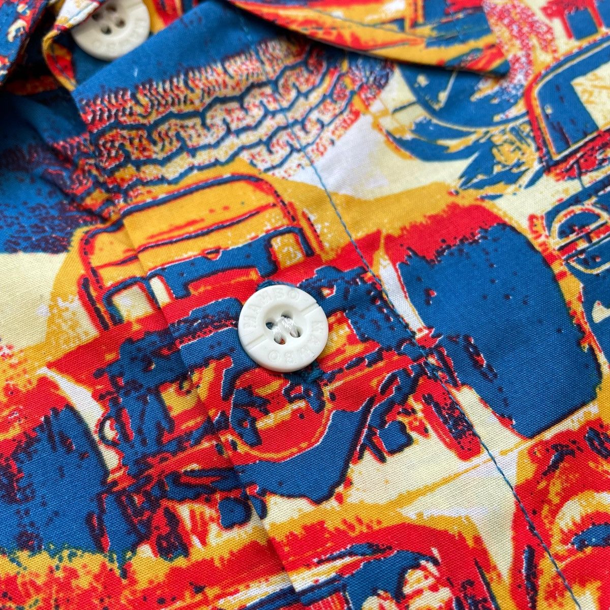 Mambo × Vintage VINTAGE Y2K MAMBO LOUD CAR GIRL BUTTON UPS SHIRT Size US XL / EU 56 / 4 - 8 Thumbnail