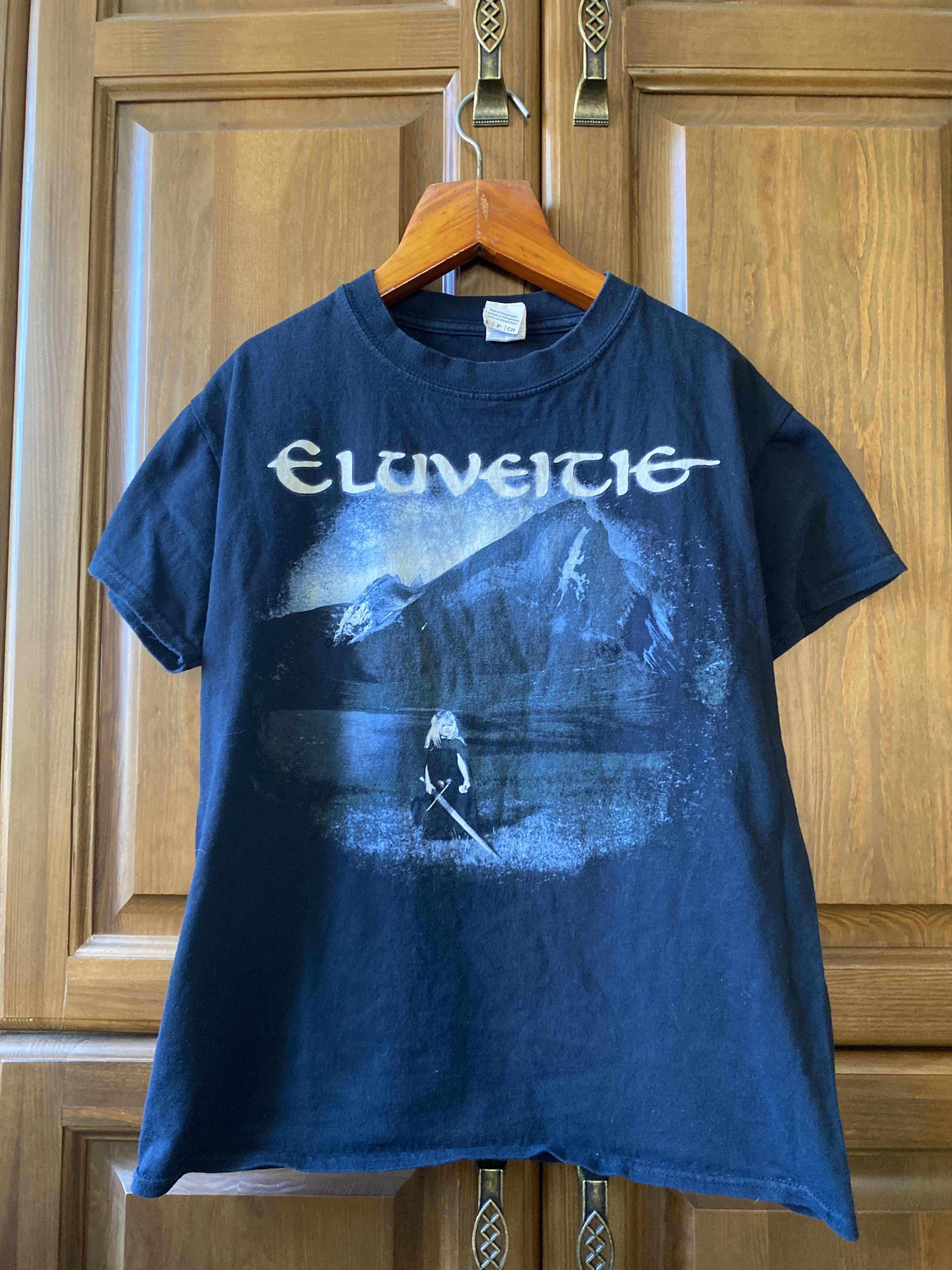Vintage Vintage Eluveitie Slania 2008 T-Shirt Metal Archive Size US S / EU 44-46 / 1 - 8 Thumbnail