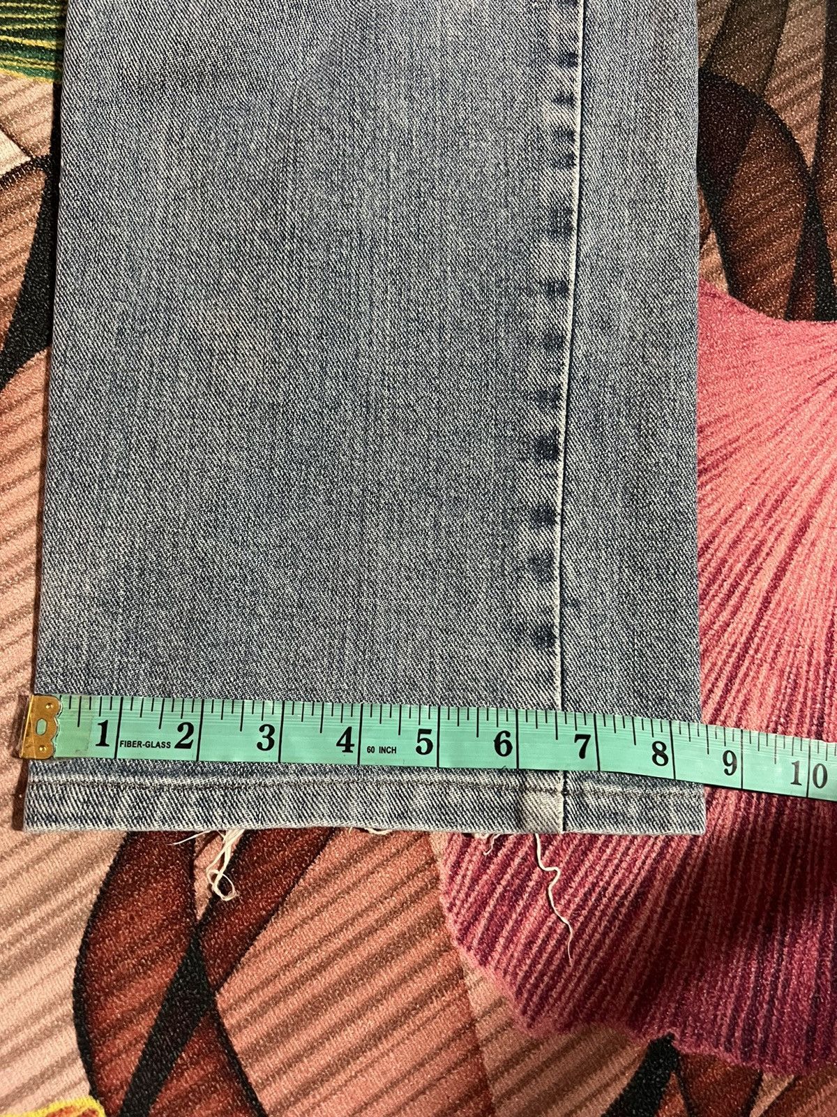 Edwin × If Six Was Nine 💥Baggy💥Vintage 90’s Edwin Distressed Jeans Light Wash Size US 31 - 17 Thumbnail