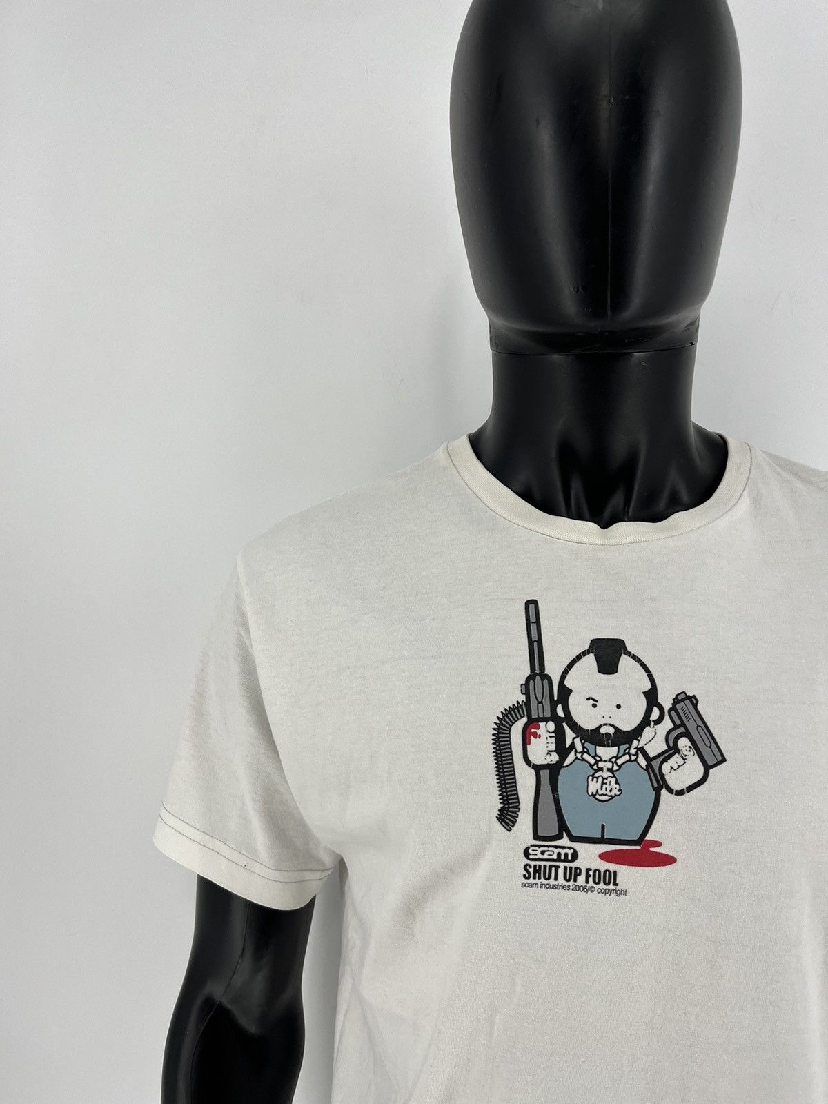Cartoon Network Vintage 06 Pulp Fiction Movie Cartoon by Scam Gangster TShir Size US XL / EU 56 / 4 - 6 Thumbnail
