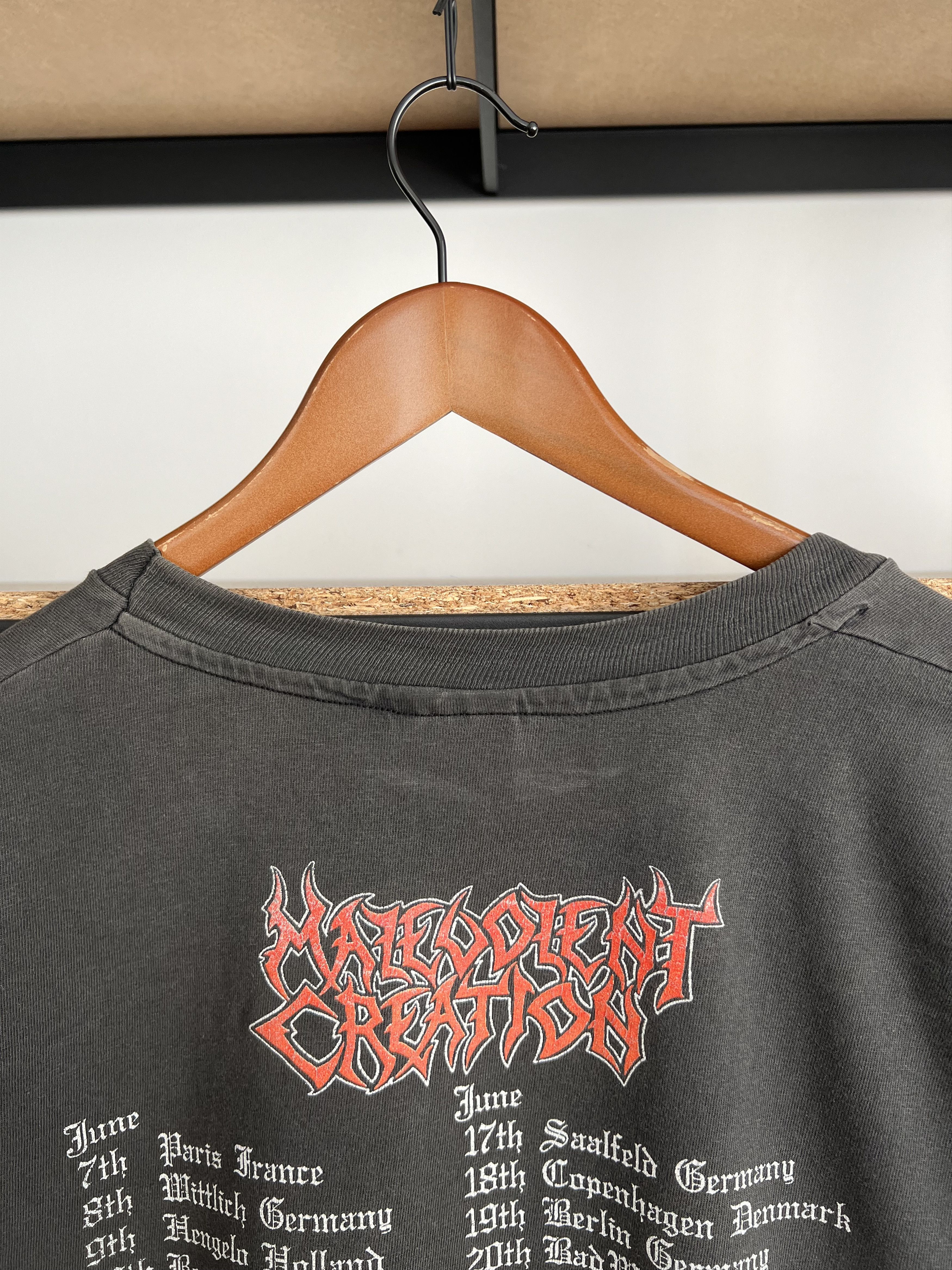 Band Tees Vintage 1995 Malevolent Creation Eternal Long Sleeve Size US XL / EU 56 / 4 - 24 Thumbnail