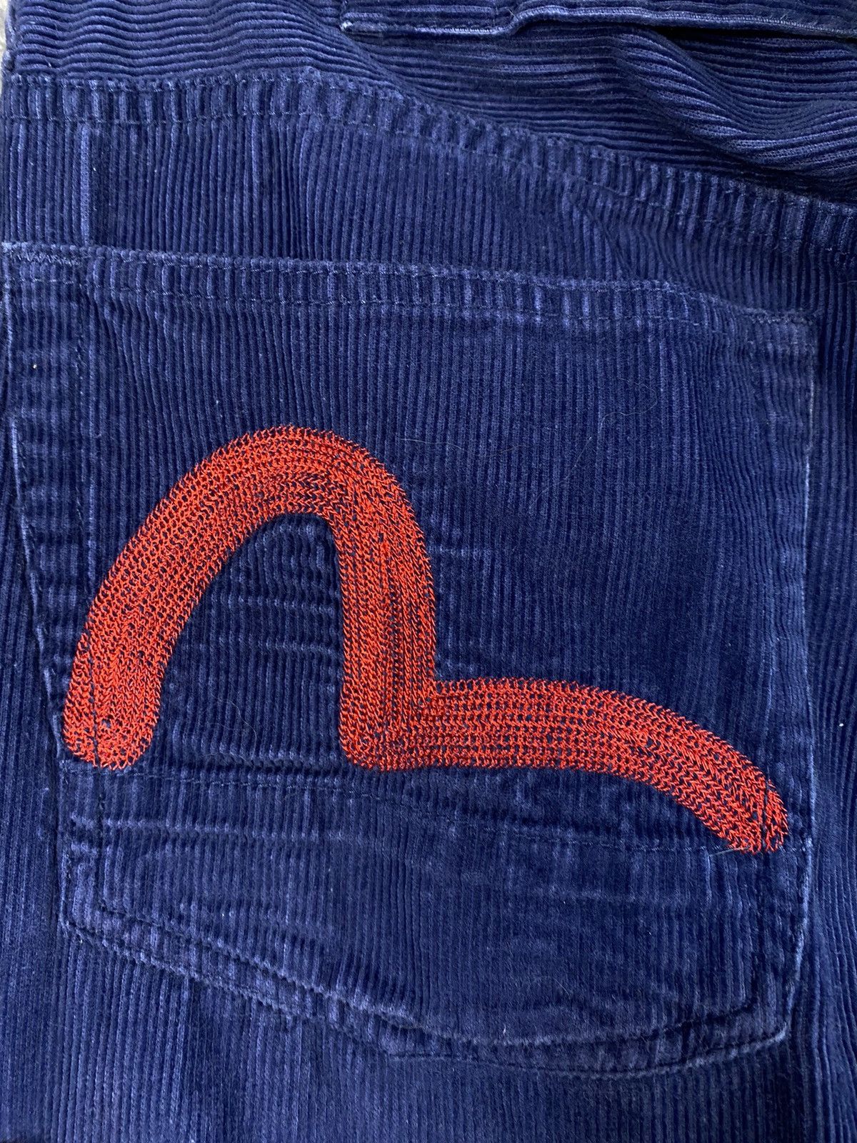 Evisu RARE Vintage Y2K Evisu Selvage Velvet Jeans Pants Size US 34 / EU 50 - 5 Thumbnail
