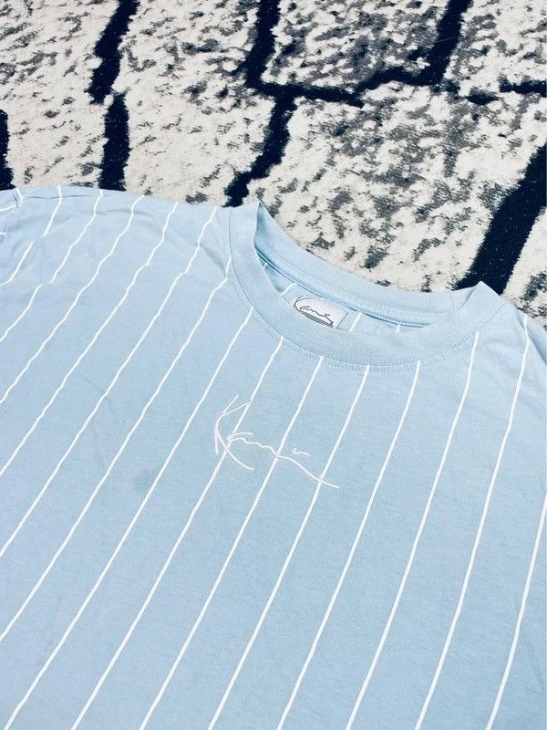 Karl Kani Karl Kani T-shirt blue striped XL Size US XL / EU 56 / 4 - 3 Thumbnail