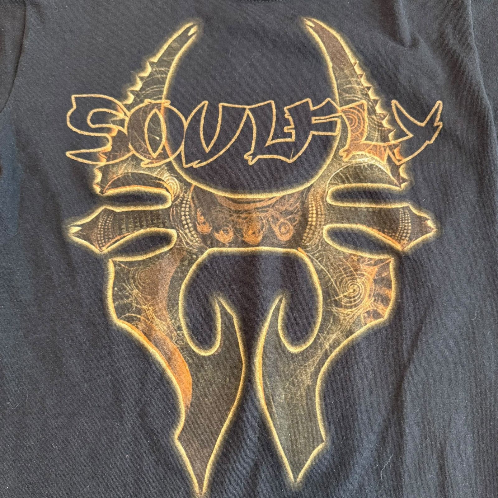 Band Tees Soulfly Band Logo T-Shirt Size S Size US S / EU 44-46 / 1 - 2 Thumbnail