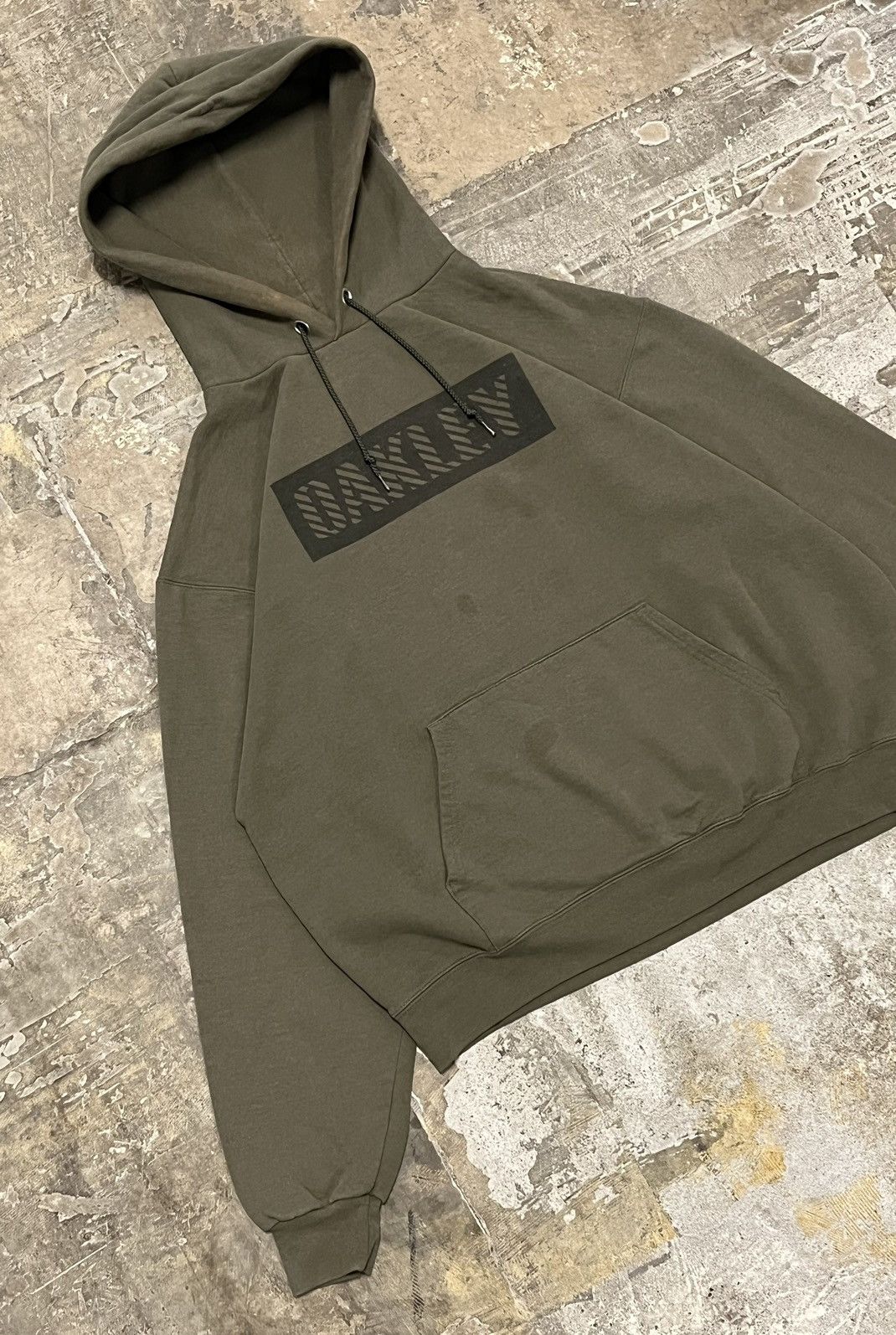 Oakley × Vintage Oakley sunglasses earth tone box logo hoodie y2k hype rare Size US L / EU 52-54 / 3 - 1 Thumbnail