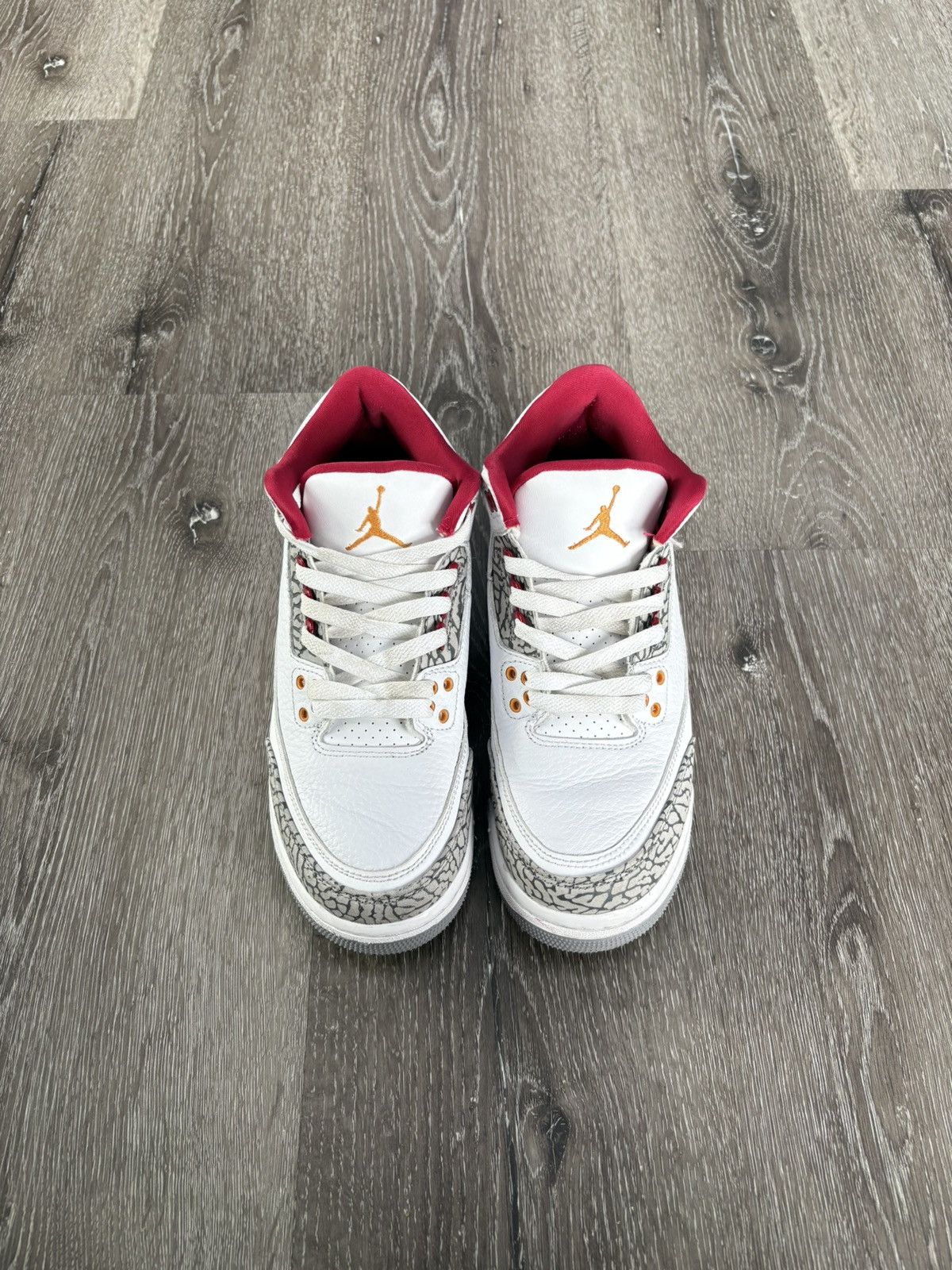 Jordan Brand Air Jordan 3 Retro “Cardinal” (GS) **PRE-OWNED** Size US 6.5 / EU 39-40 - 3 Thumbnail