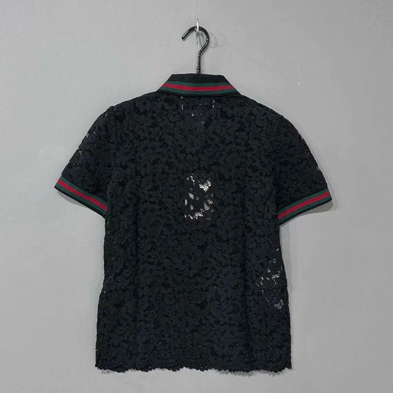 Gucci Gucci Hollow-in lace short sleeves 2504-Nextarrow Size S / US 4 / IT 40 - 2 Thumbnail