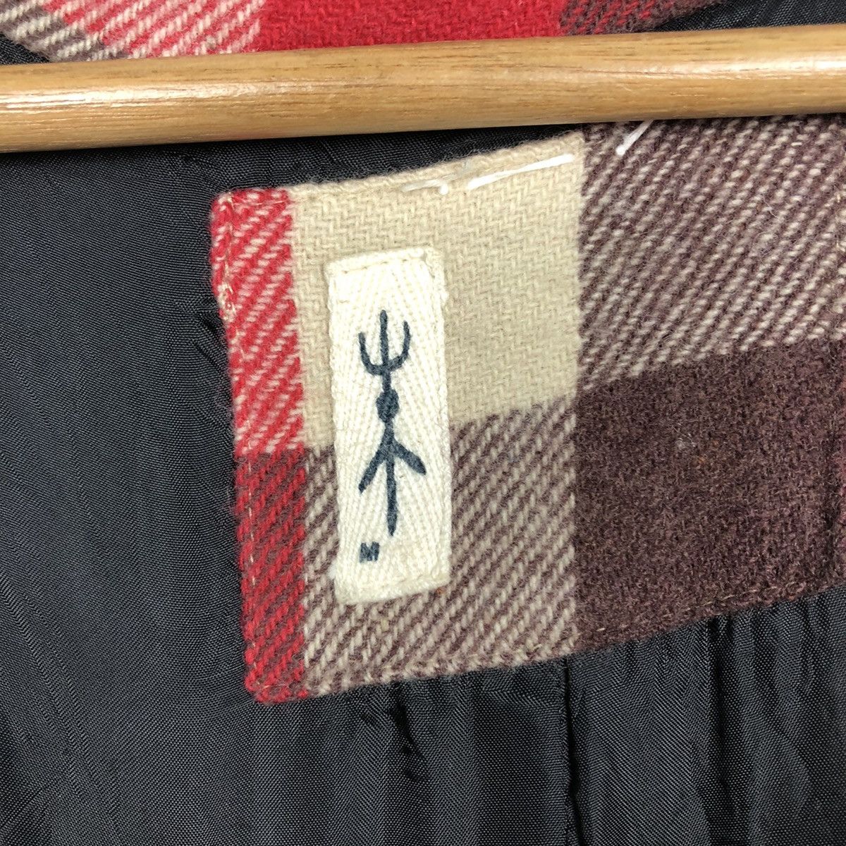Flannel × Japanese Brand × Vintage 📌Vintage Chore Work Jacket Hikari Shoji Tartan Issey Miyake Size US M / EU 48-50 / 2 - 18 Thumbnail