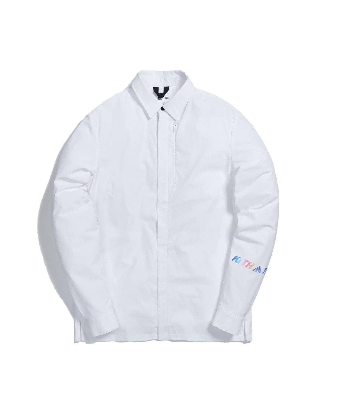 image of Adidas Terrex Windbreaker Down Jacket in White, Men's (Size Medium)