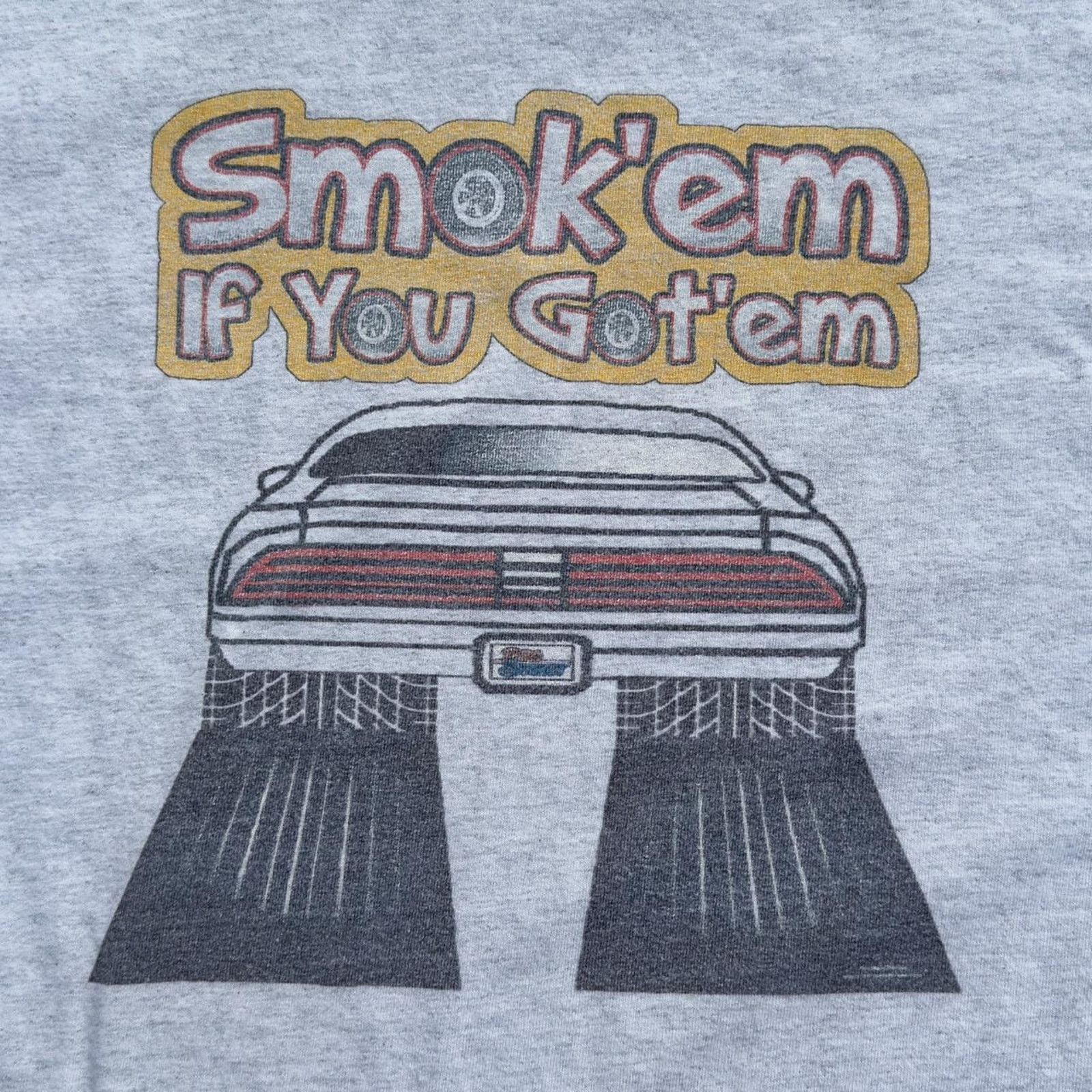 Vintage Vintage Smok’em If You Got’em Graphic T-Shirt Size US XXL / EU 58 / 5 - 2 Thumbnail