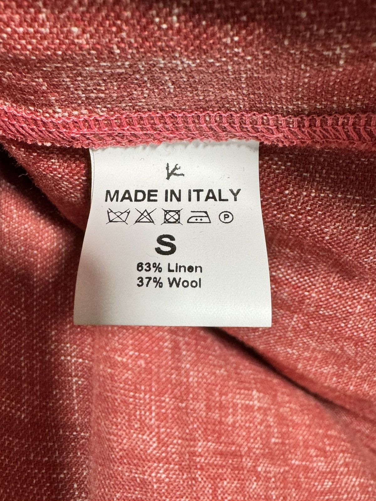 Isaia Napolii Isaia Napoli Men’s Melange Textured Overshirt Size US S / EU 44-46 / 1 - 7 Thumbnail