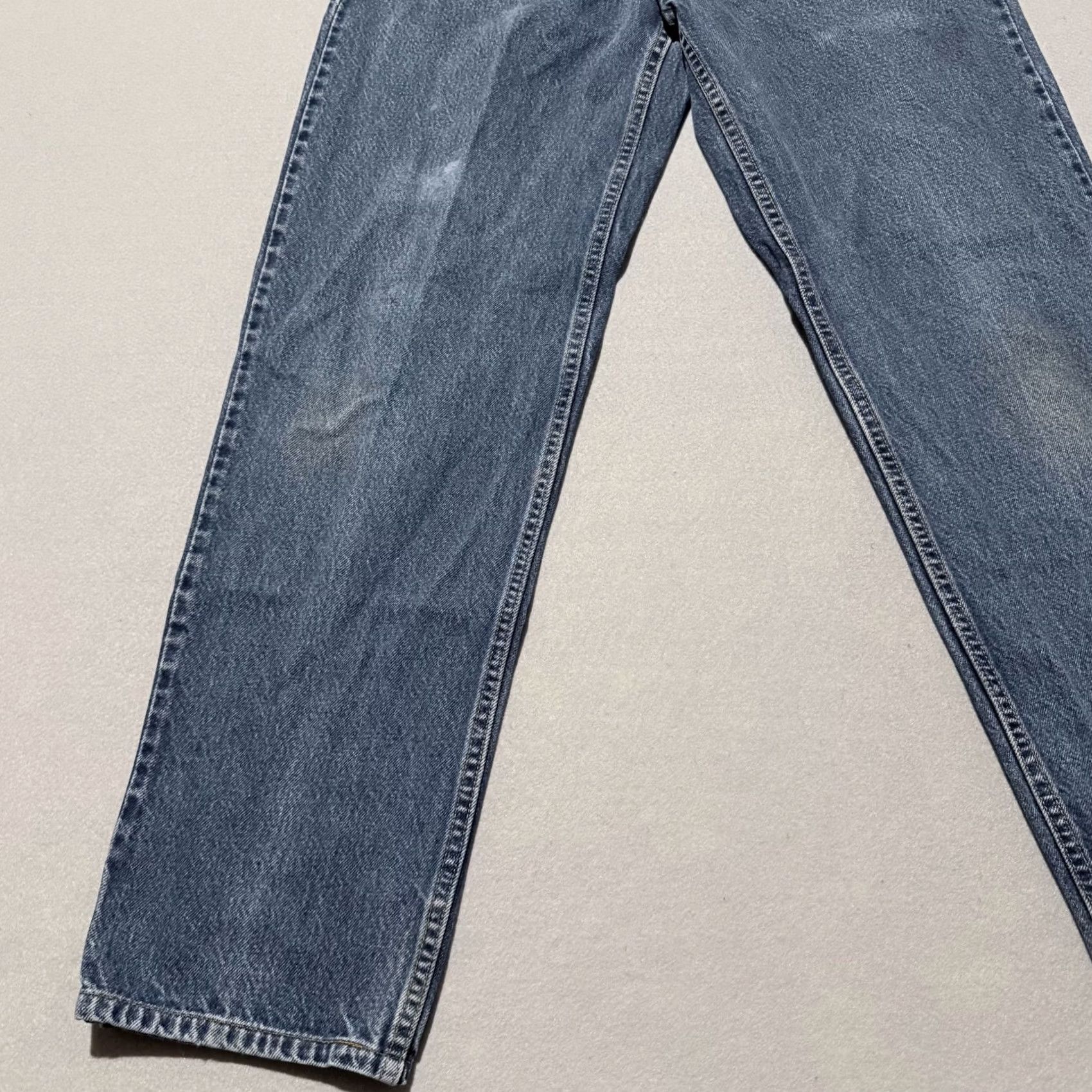 Levi's Levi's Straight Jeans Men's Blue Denim Mid Rise Classic Pockets 32X30 Size US 32 / EU 48 - 5 Thumbnail
