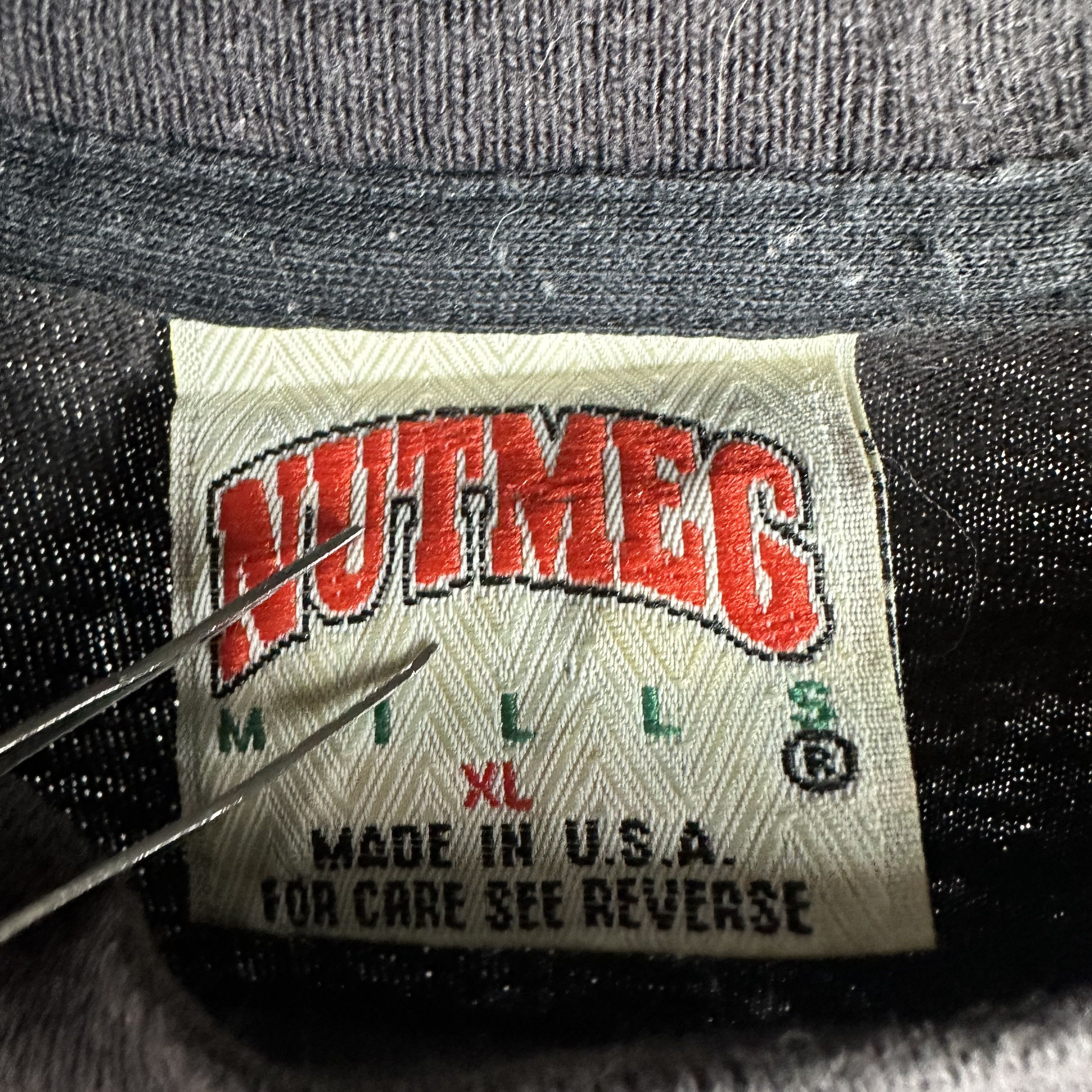 Vintage Vintage 90s San Francisco 49ers NFL Nutmeg Graphic T-Shirt Size US L / EU 52-54 / 3 - 4 Thumbnail