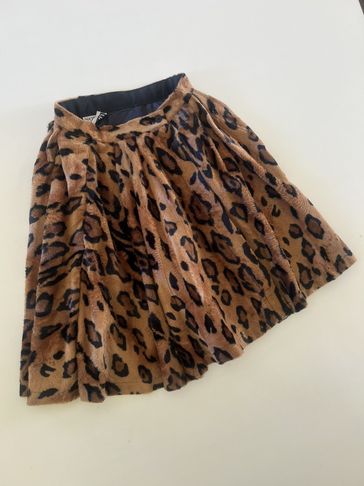 Norma Kamali Norma Kamali Midi Skirt Leopard Waist 24" Size 24" / US 00 / IT 34 - 2 Thumbnail