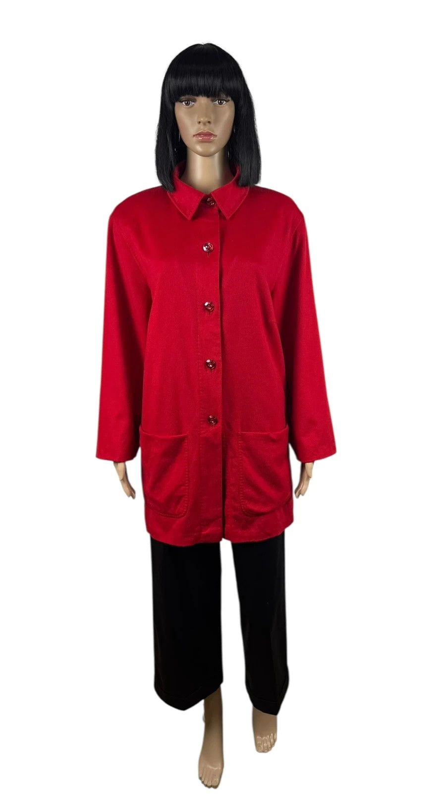 Escada Escada Margaretha Ley 100% Cashmere Coat Collared size 44 Size XL / US 12-14 / IT 48-50 - 2 Thumbnail