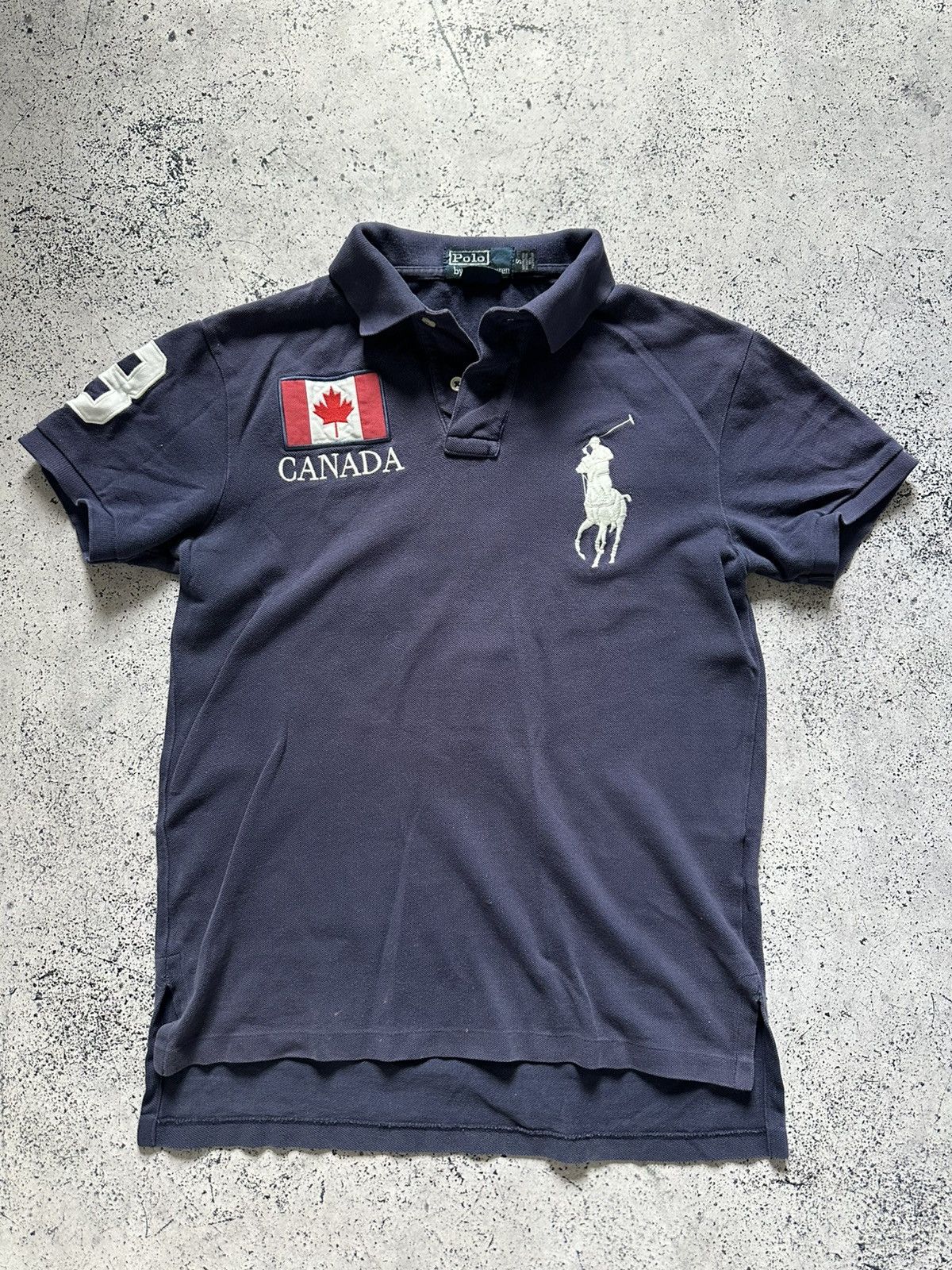 Vintage Polo Ralph Lauren Canada Rugby Chief Keef Y2K USA