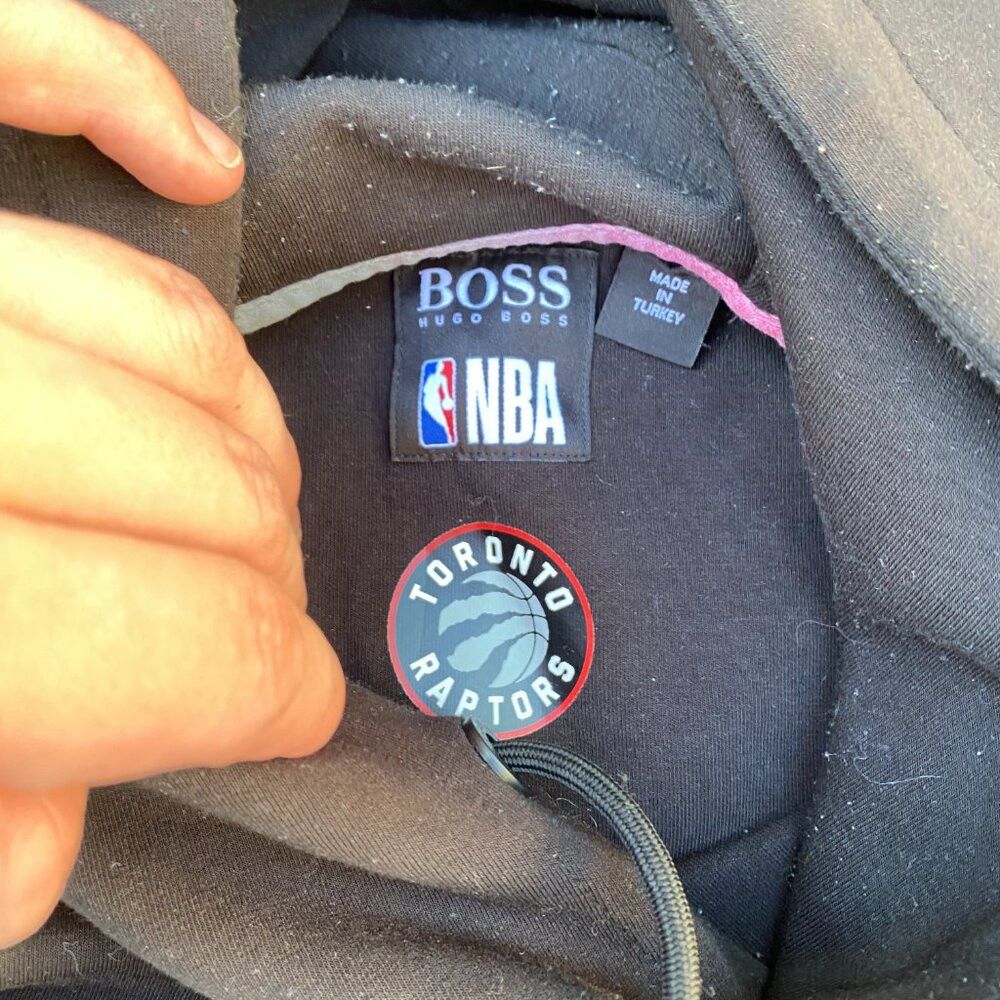 Hugo Boss Hugo Boss X NBA Basic Toronto Raptors Hoodie XL Black Size US XL / EU 56 / 4 - 5 Thumbnail
