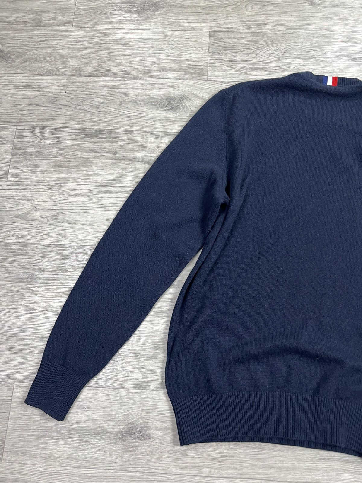 Moncler MONCLER Pullover Sweater Knitwear cashmere Dark Blue Sz XXL Size US XXL / EU 58 / 5 - 14 Thumbnail