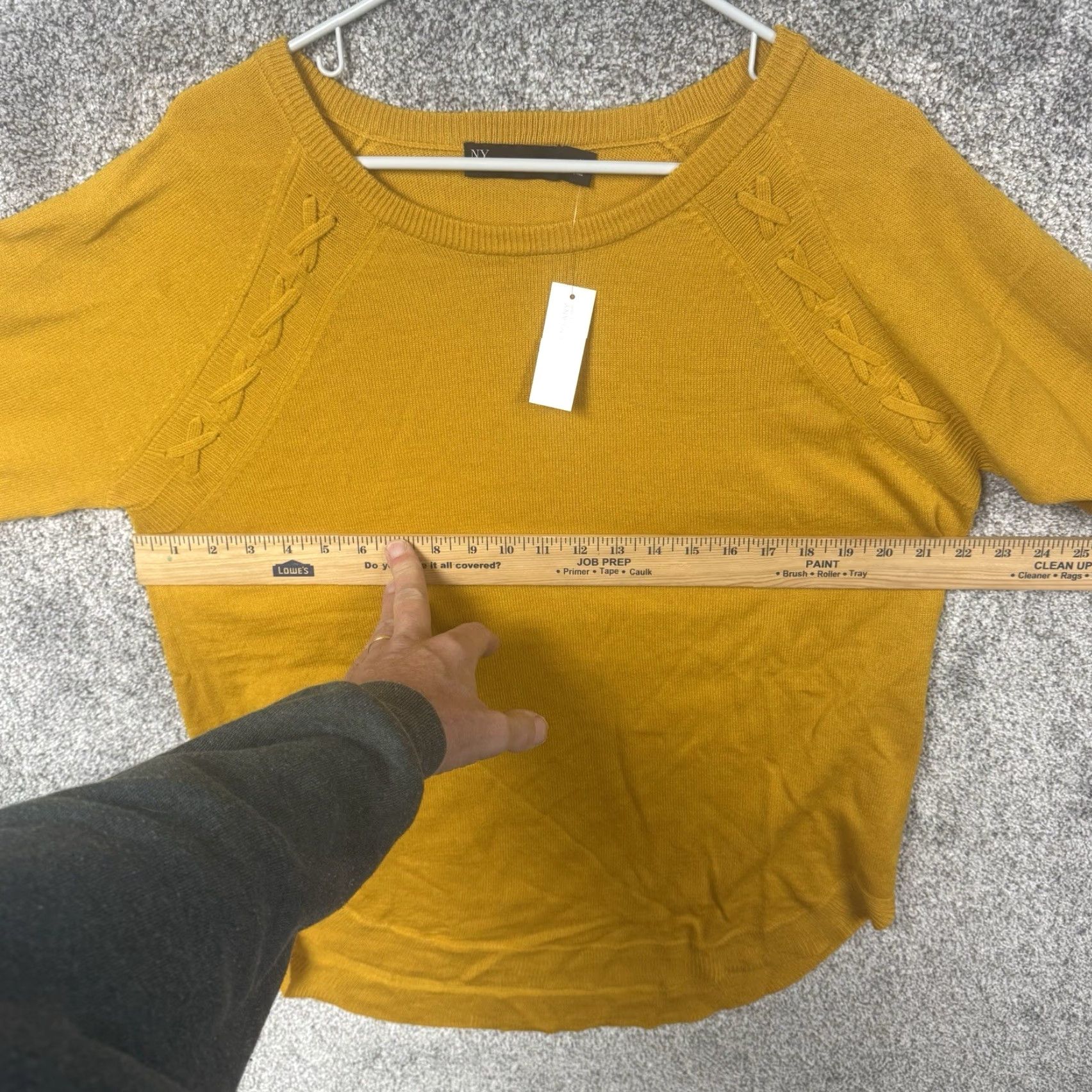 Vintage NY&C Sweater Large Classic Office Casual Comfort Layering Transitional Layering Size L / US 10 / IT 46 - 6 Thumbnail