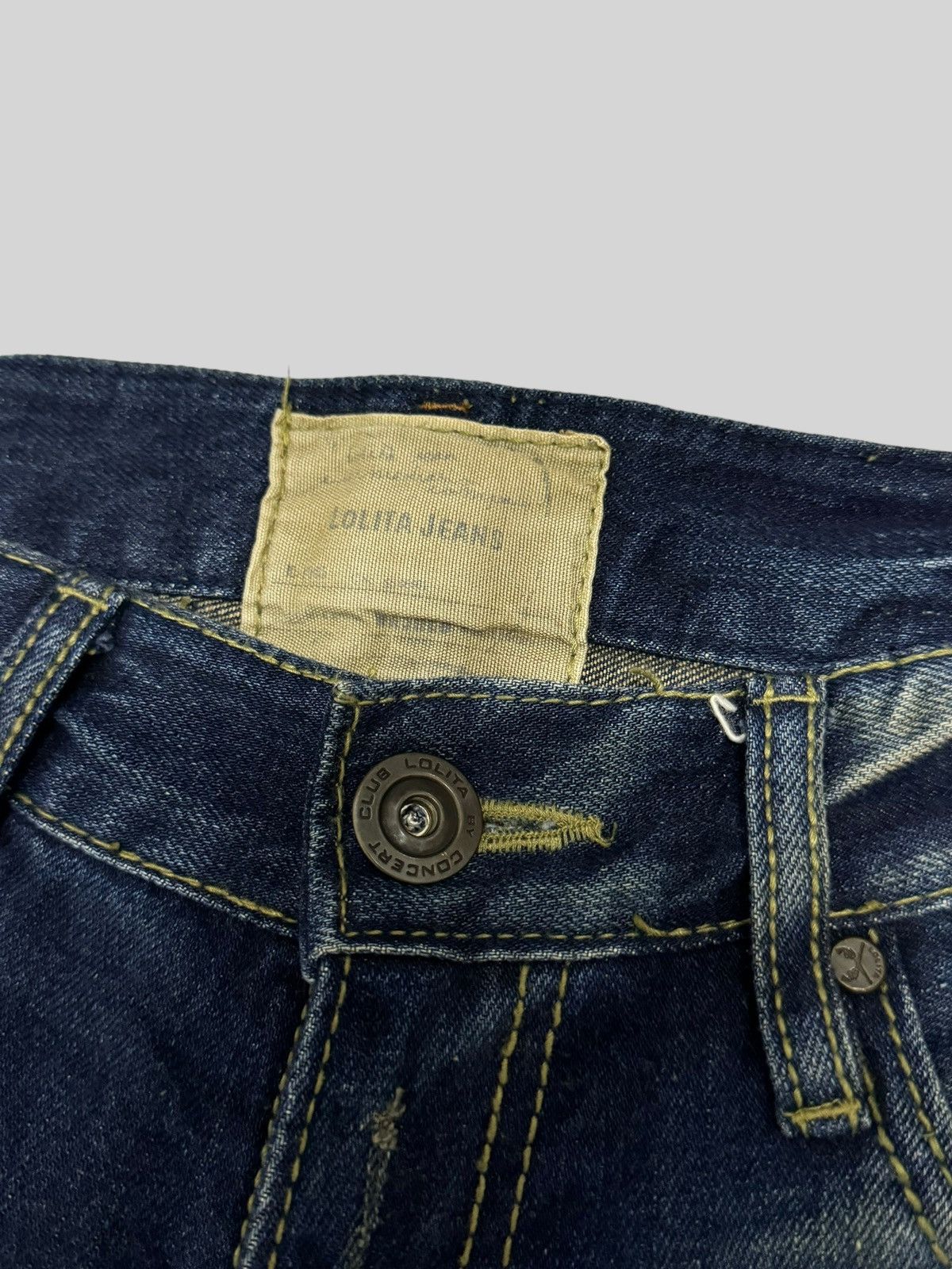 LOLITA JEANS MUDWASH ACID WASH DENIM JEANS