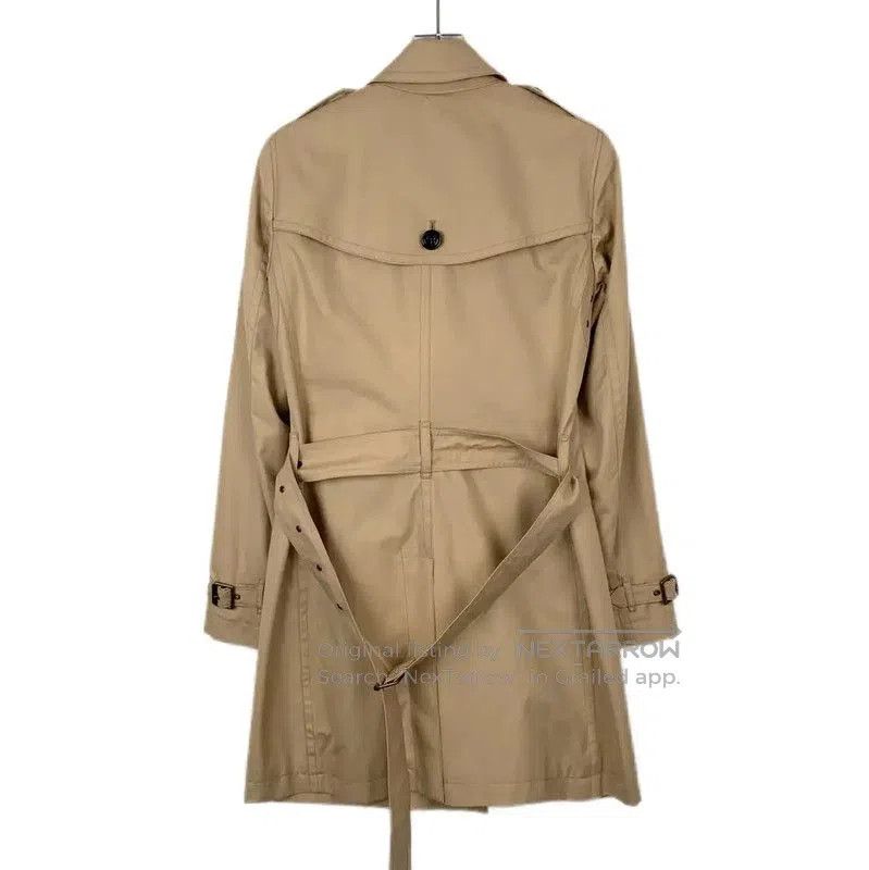 Burberry Burberry Brown Cotton Women's Trench Coat. Size S / US 4 / IT 40 - 2 Thumbnail